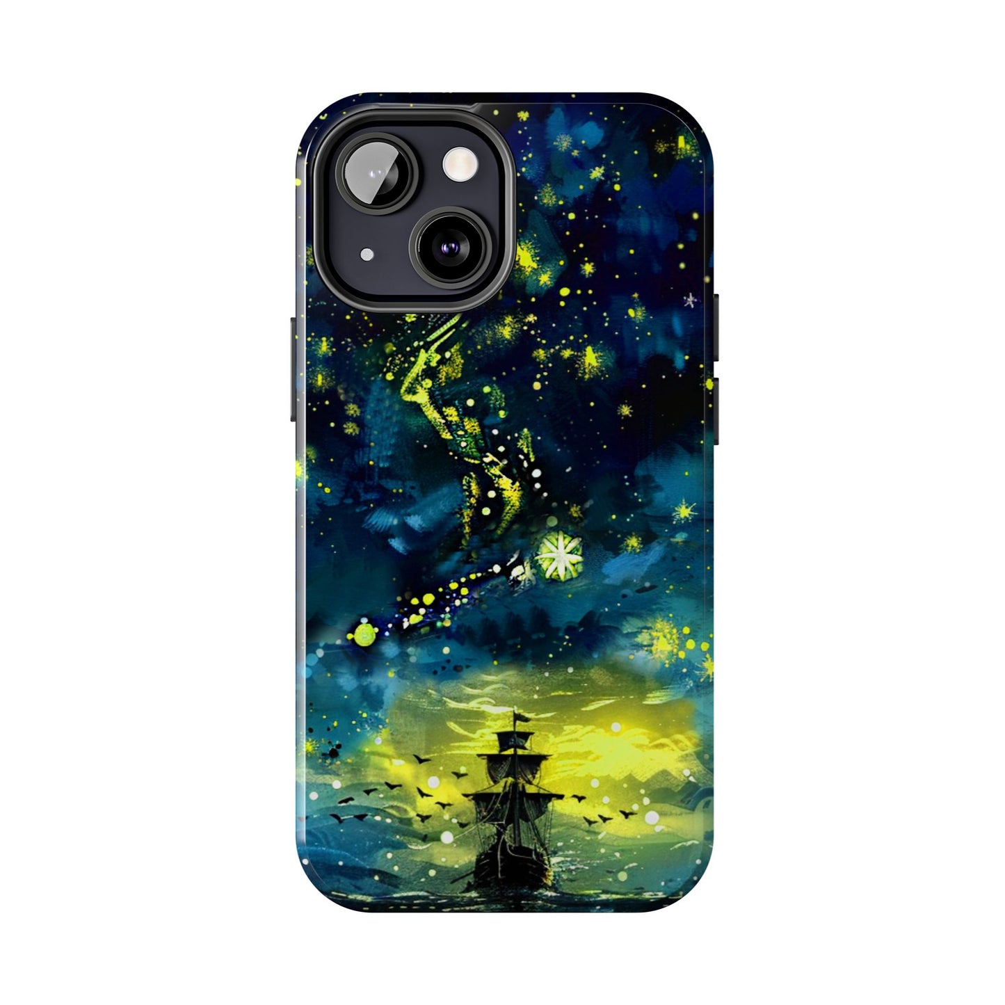 iPhone Android Starry Sky Lost Pirate Ship Phone Case