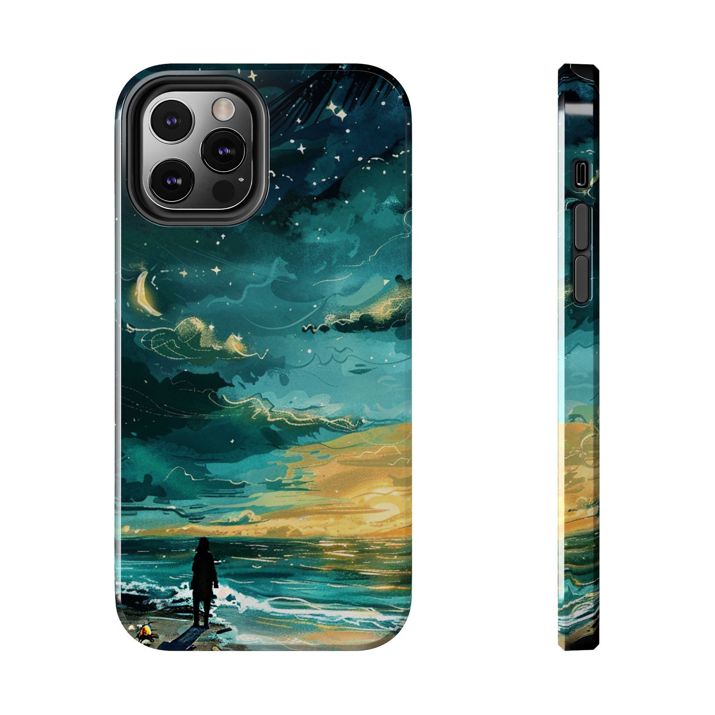iPhone Android Faraway Warm Tropical Beach Phone Case