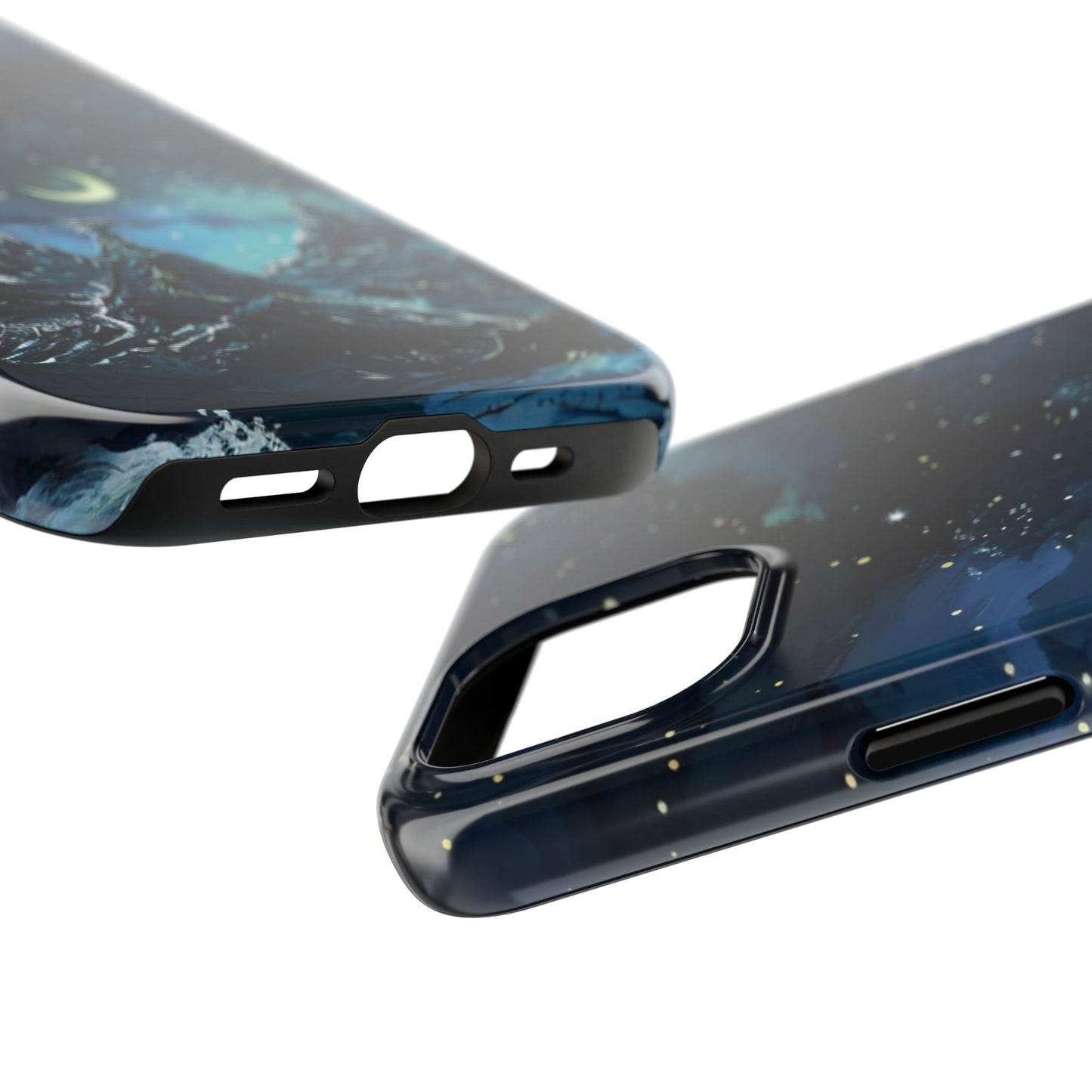 iPhone Android Fantasy Snowy Mountain Dragon Phone Case