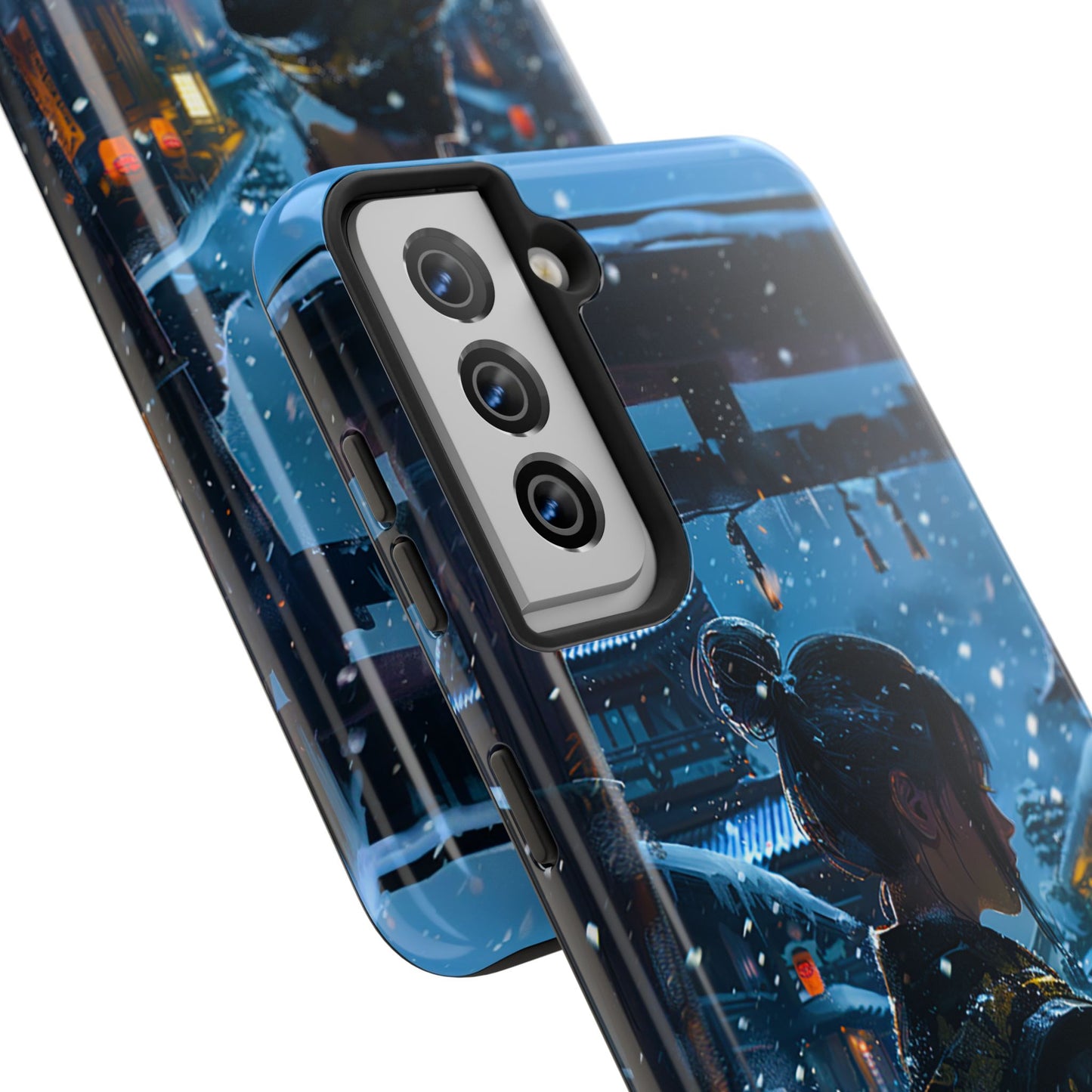 Snowy Japanese Village Tough Phone Case iPhone Android