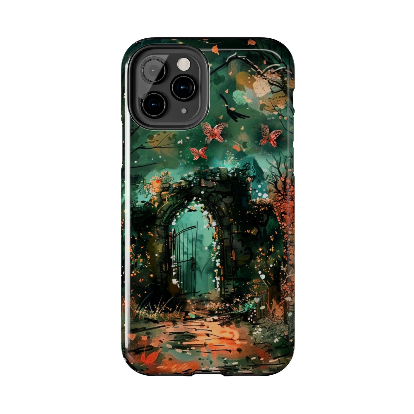 iPhone Android Lonely Ancient Fantasy Gate Phone Case