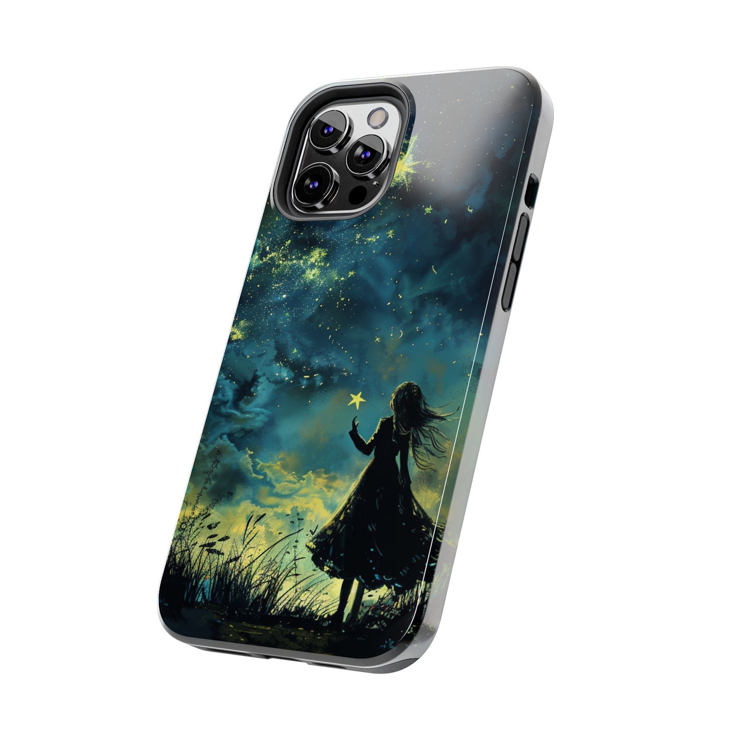 iPhone Android Wishing Star Girl Phone Case