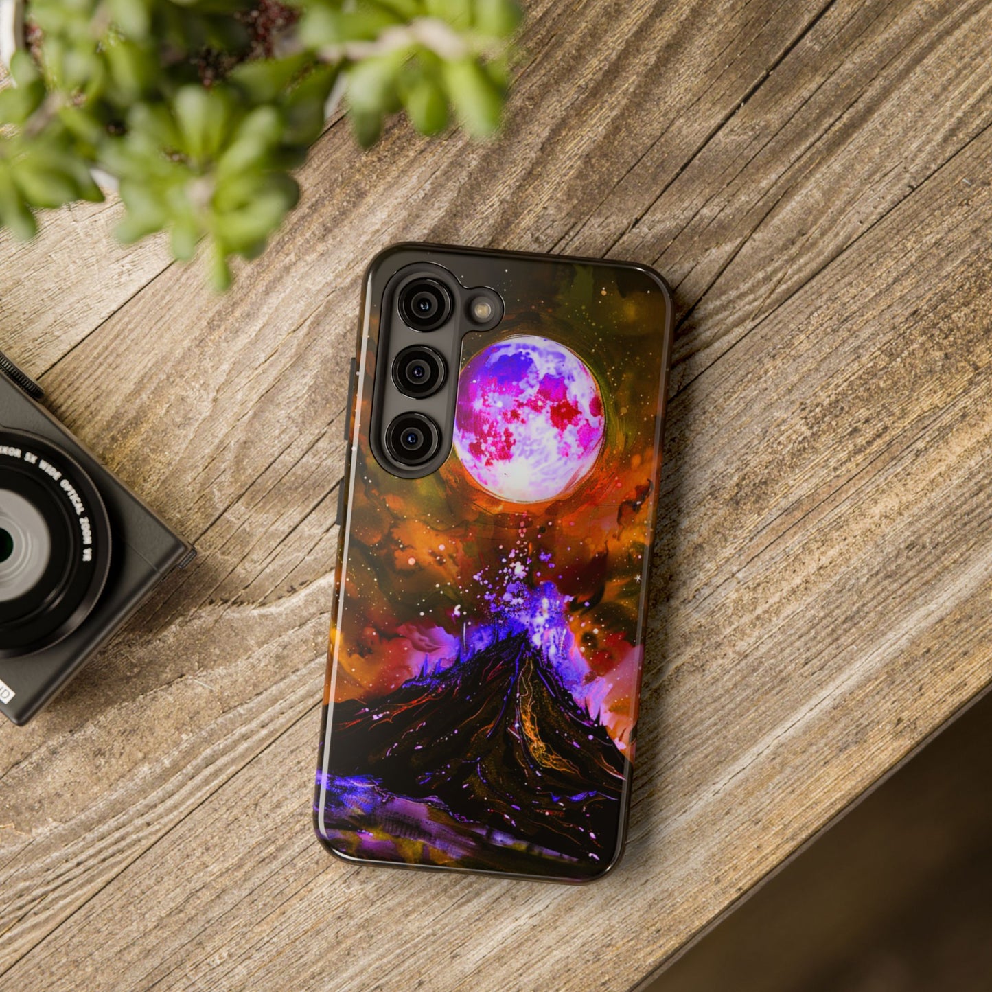 iPhone Android The Mystical Volcano Phone Case