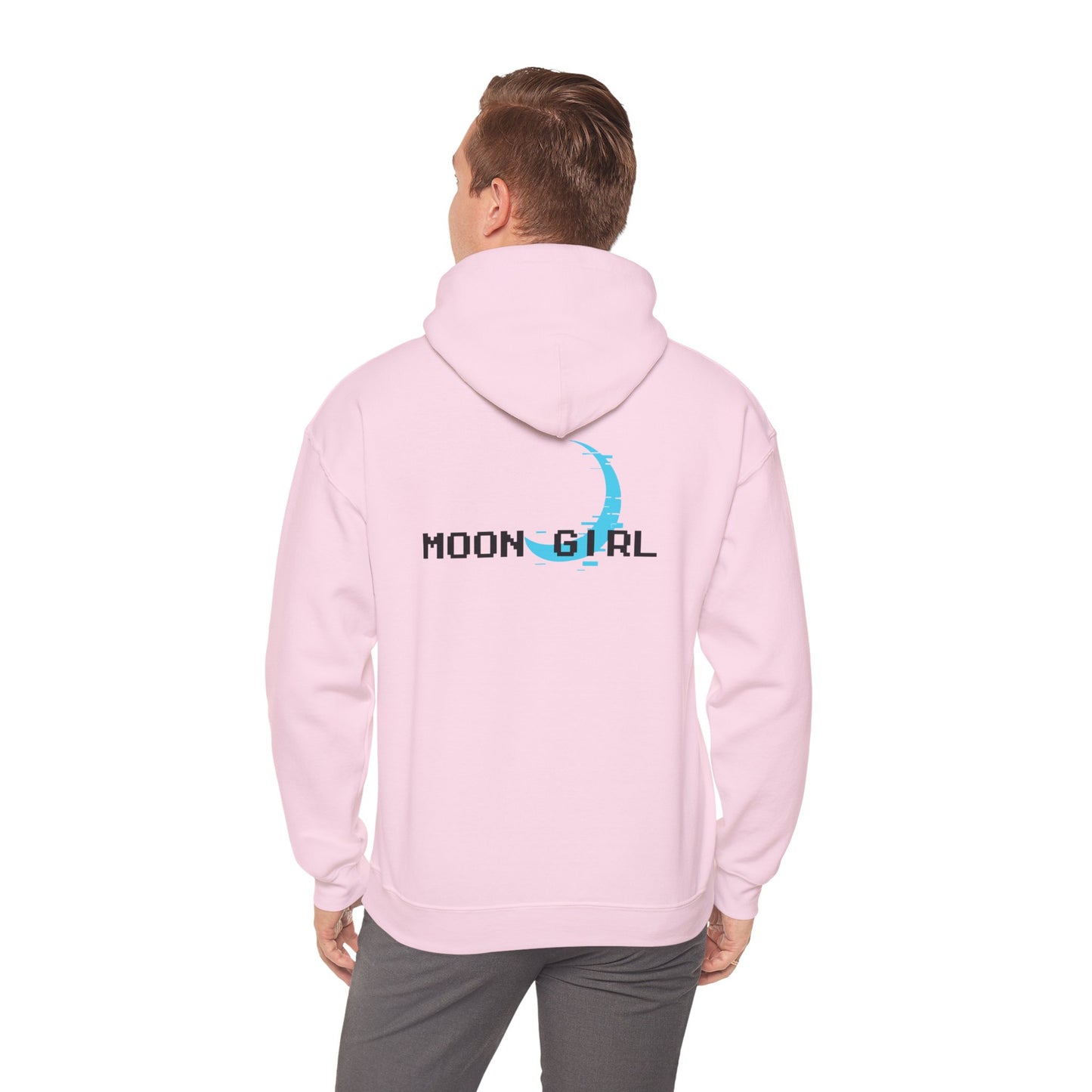 Fantasy Moon Girl Torchbearer Unisex Heavy Blend™ Hooded Sweatshirt