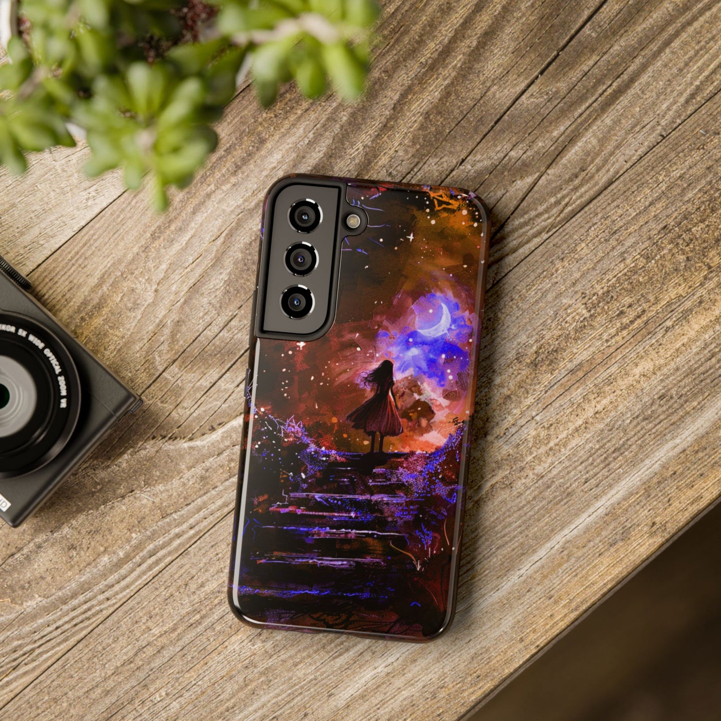 iPhone Android Fantasy Girl Portal Phone Case