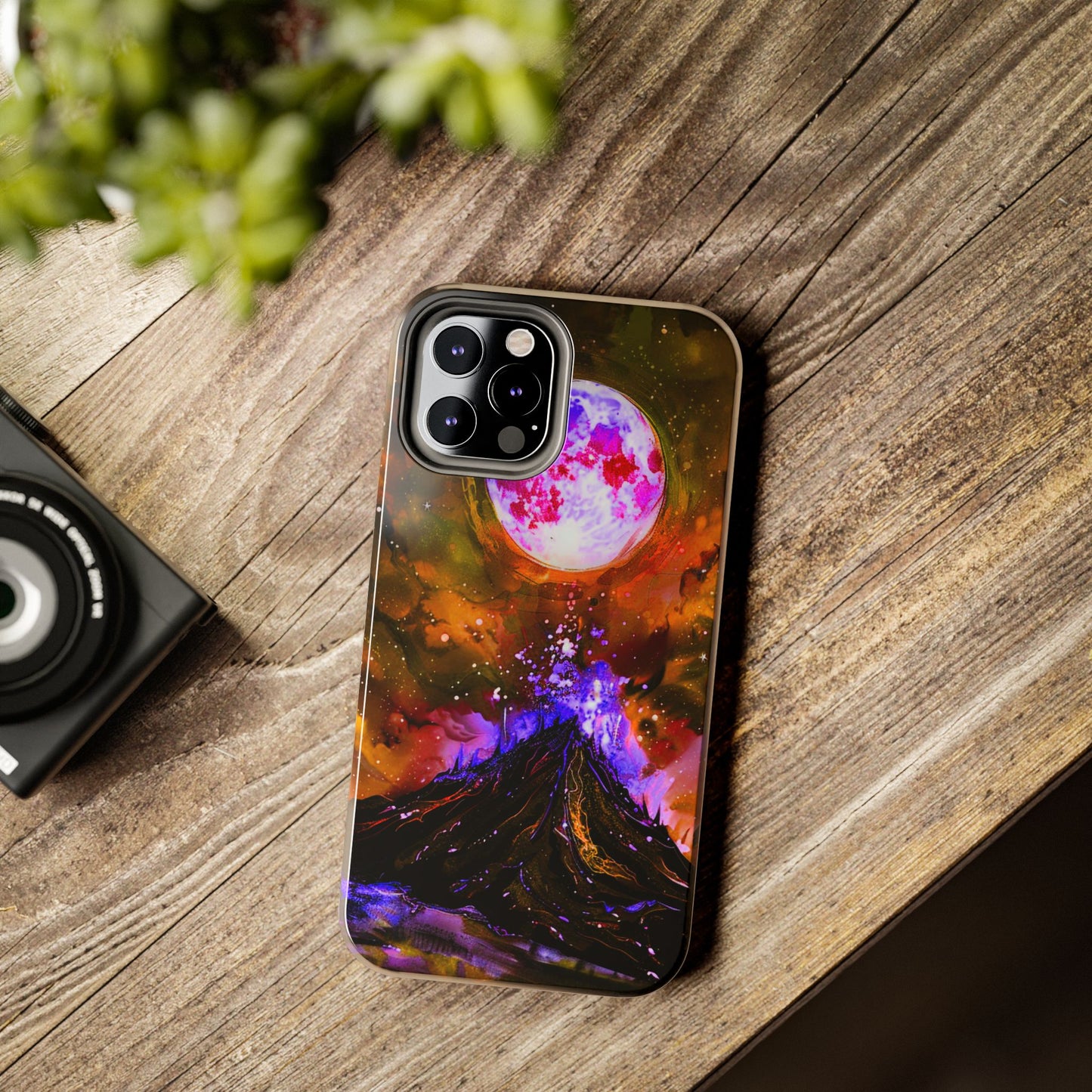 iPhone Android The Mystical Volcano Phone Case