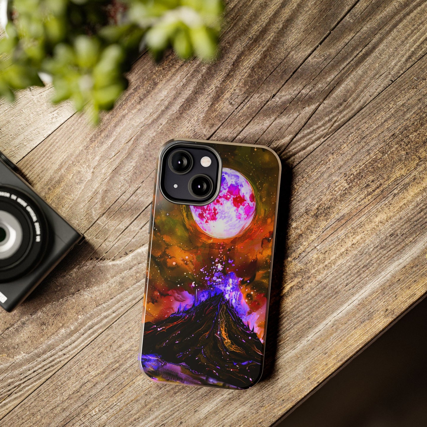 iPhone Android The Mystical Volcano Phone Case