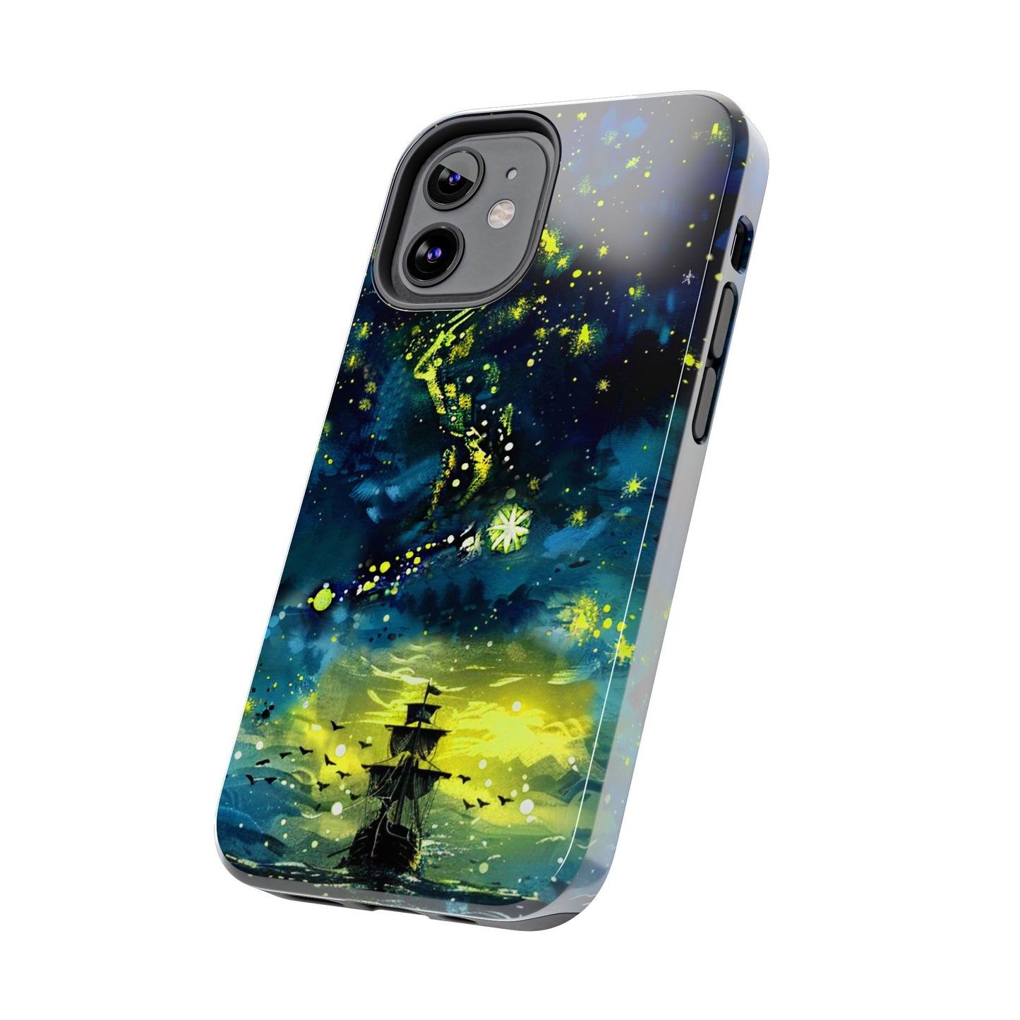 iPhone Android Starry Sky Lost Pirate Ship Phone Case