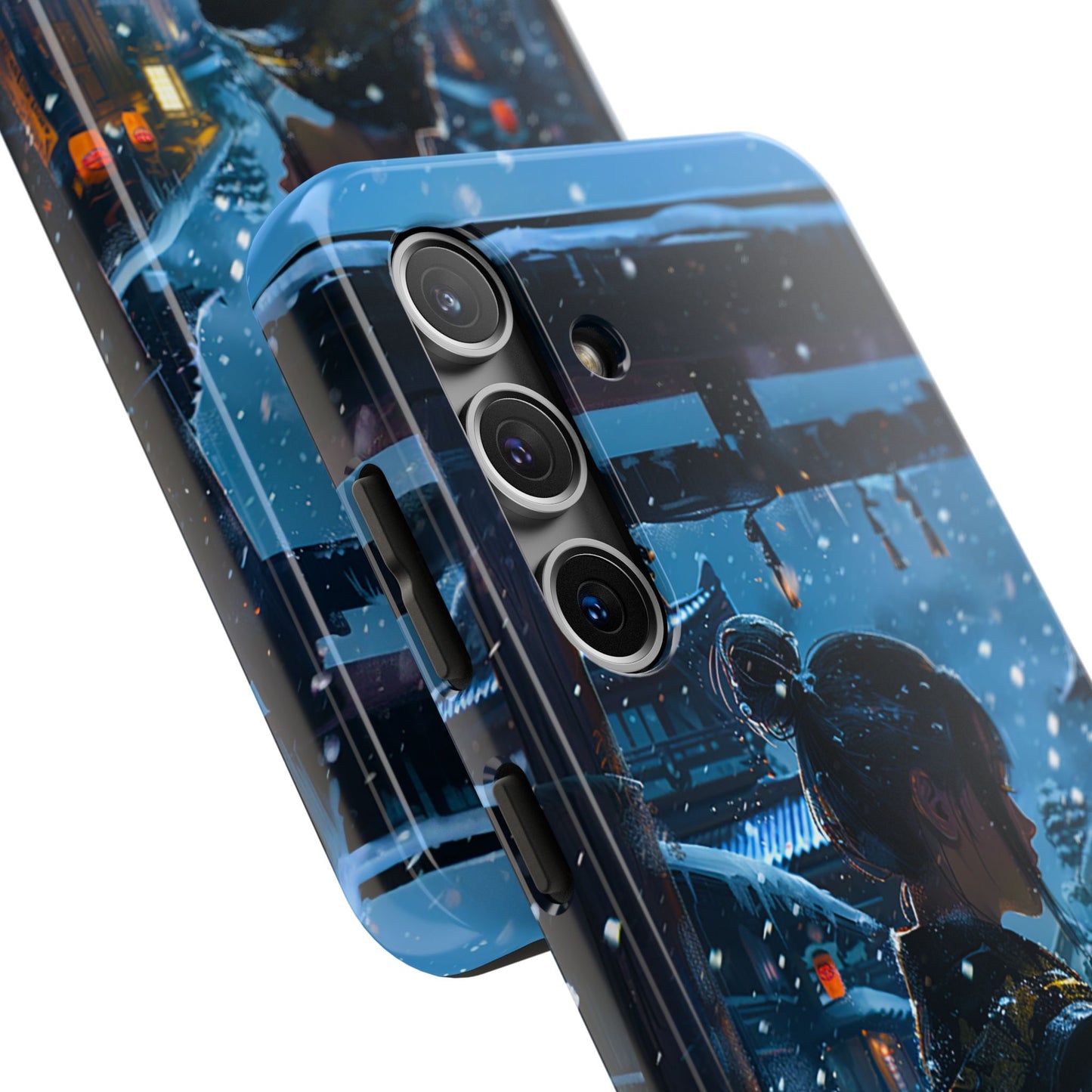 Snowy Japanese Village Tough Phone Case iPhone Android