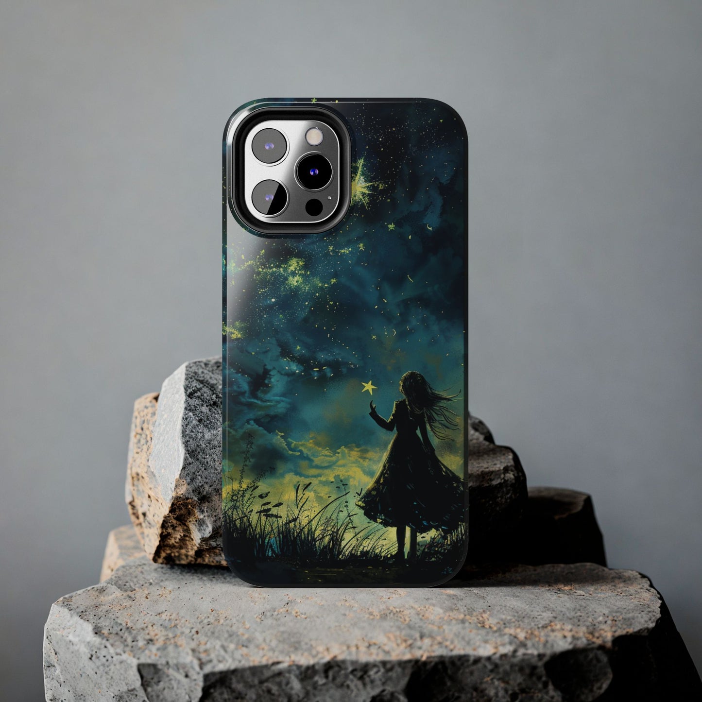 iPhone Android Wishing Star Girl Phone Case