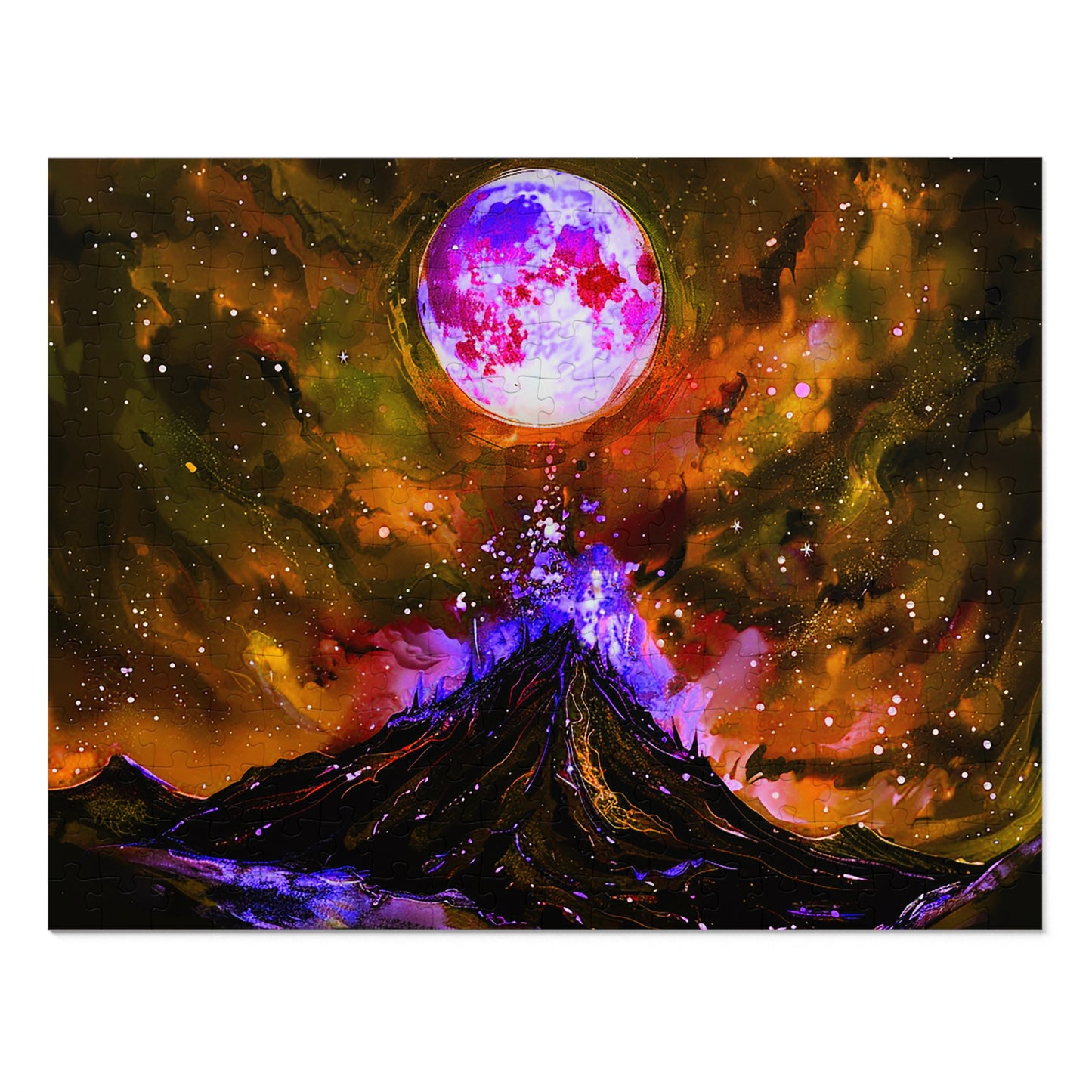 The Mystical Volcano Jigsaw Puzzle (30, 110, 252, 500,1000-Piece)