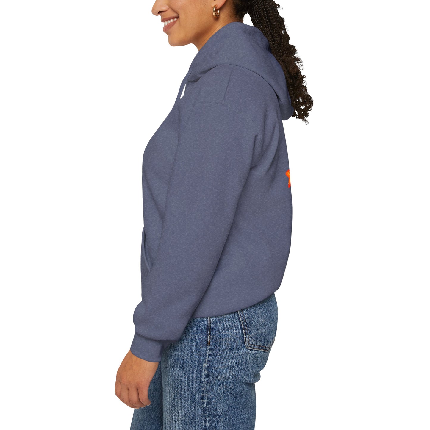 Cute Christmas Starry Ornaments Girl Unisex Heavy Blend™ Hooded Sweatshirt