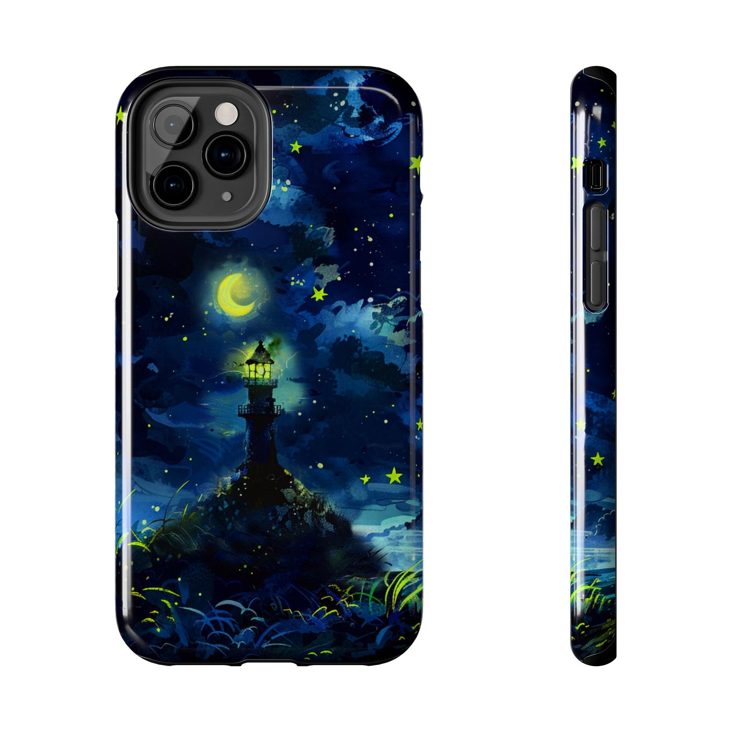 iPhone Android Moonlight Lighthouse Phone Case