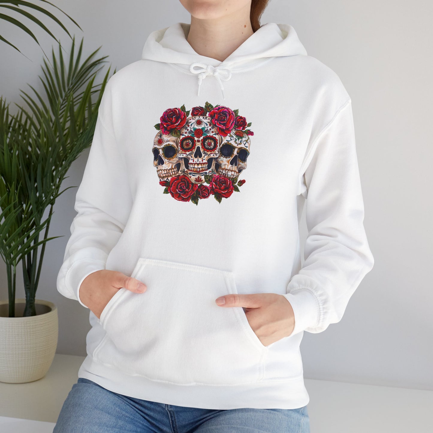 Sugar Skulls Unisex Heavy Blend™ Hooded Sweatshirt
