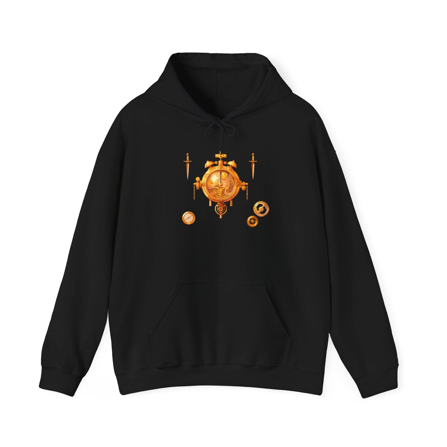 Steampunk Clocks and Gears Unisex Heavy Blend™ Hooded Sweatshirt