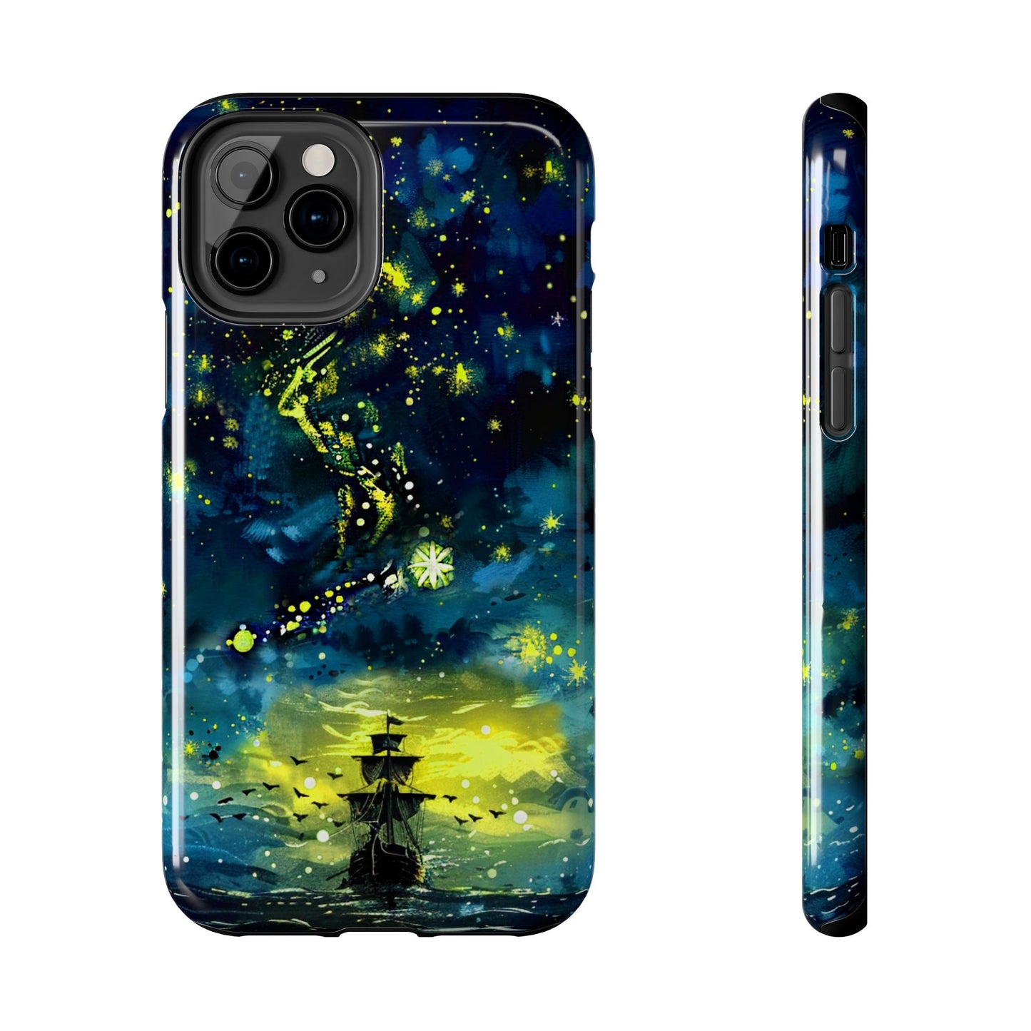 iPhone Android Starry Sky Lost Pirate Ship Phone Case
