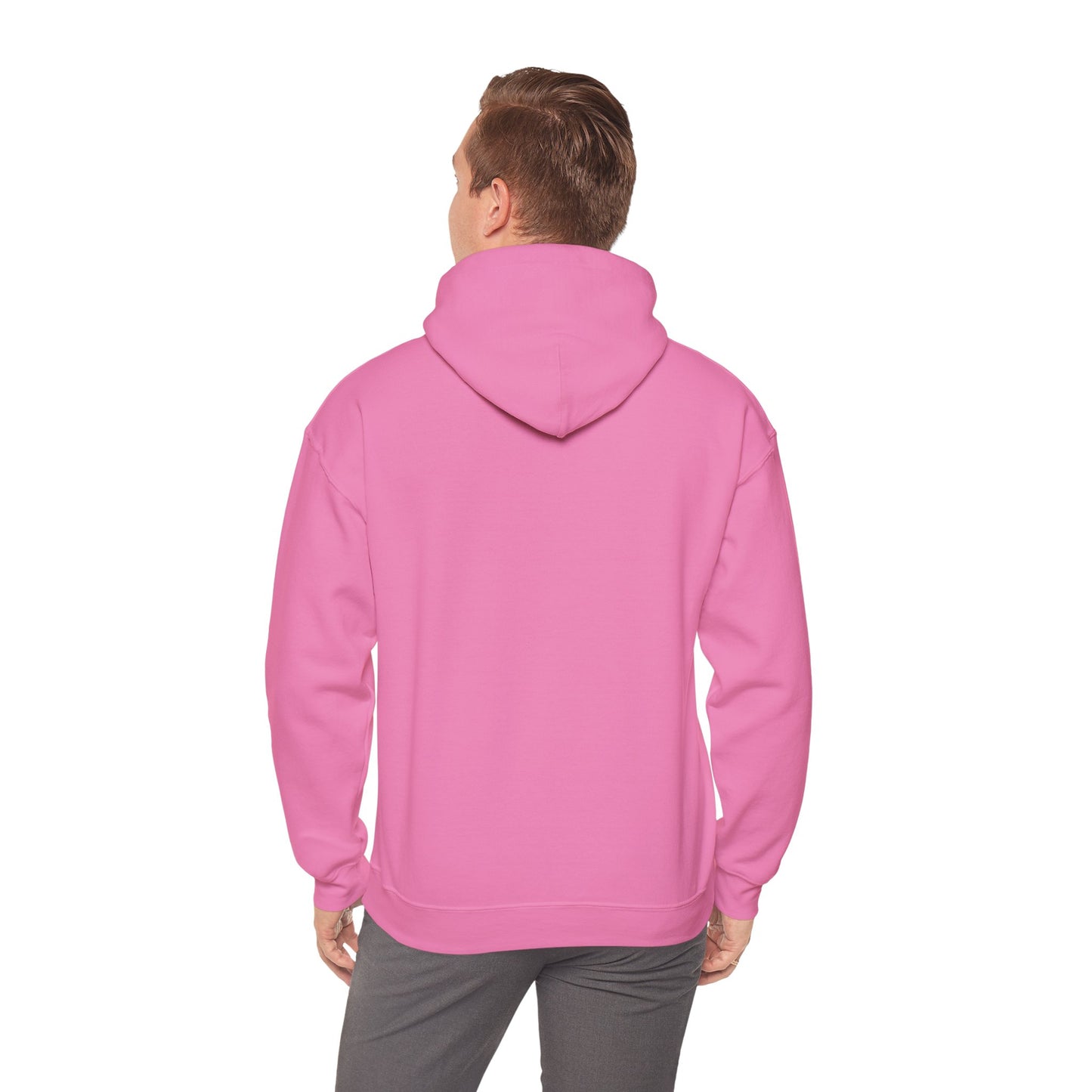 Anime Summer-Themed Unisex Heavy Blendâ„¢ Hooded Sweatshirt with Art of Girl & Coconut Tree under a Shooting Star - Warm Tropical Vibes