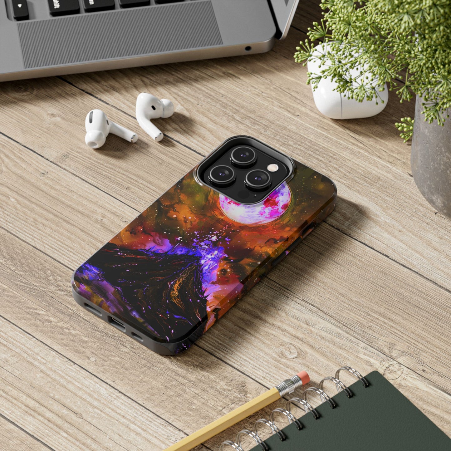 iPhone Android The Mystical Volcano Phone Case