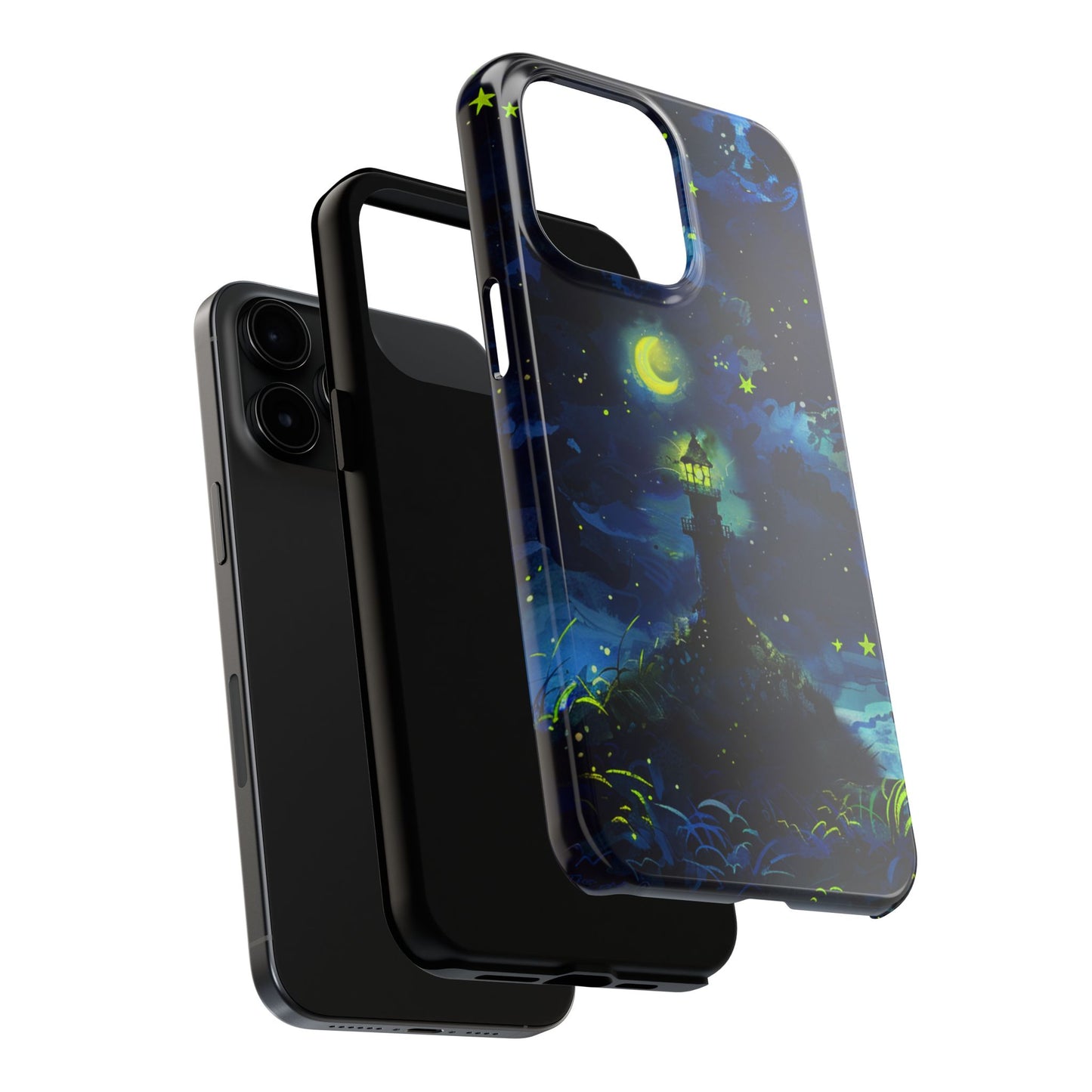 iPhone Android Moonlight Lighthouse Phone Case