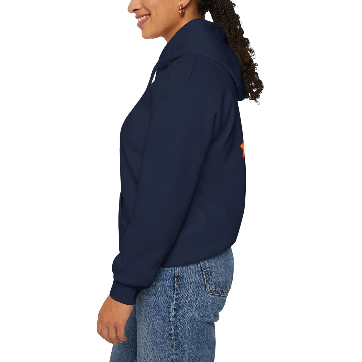 Cute Christmas Starry Ornaments Girl Unisex Heavy Blend™ Hooded Sweatshirt