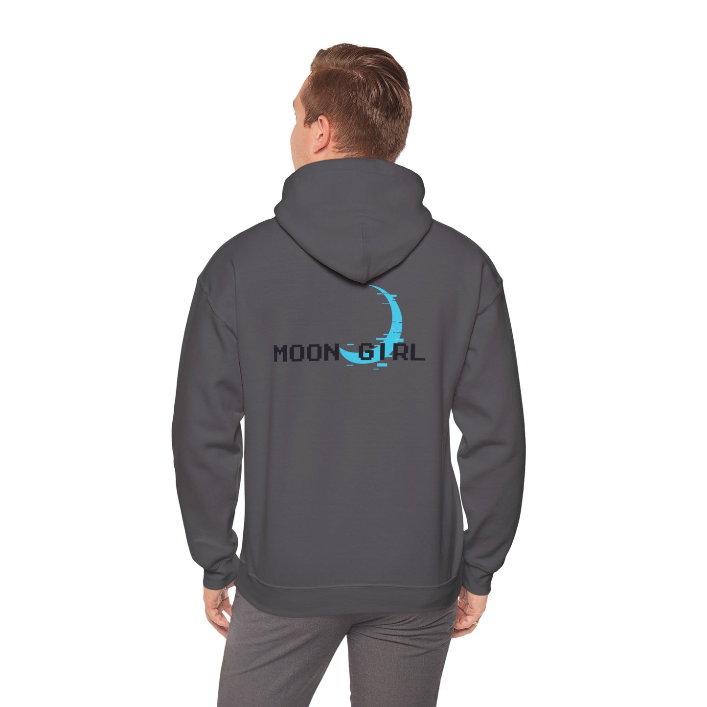 Fantasy Moon Girl Torchbearer Unisex Heavy Blend™ Hooded Sweatshirt