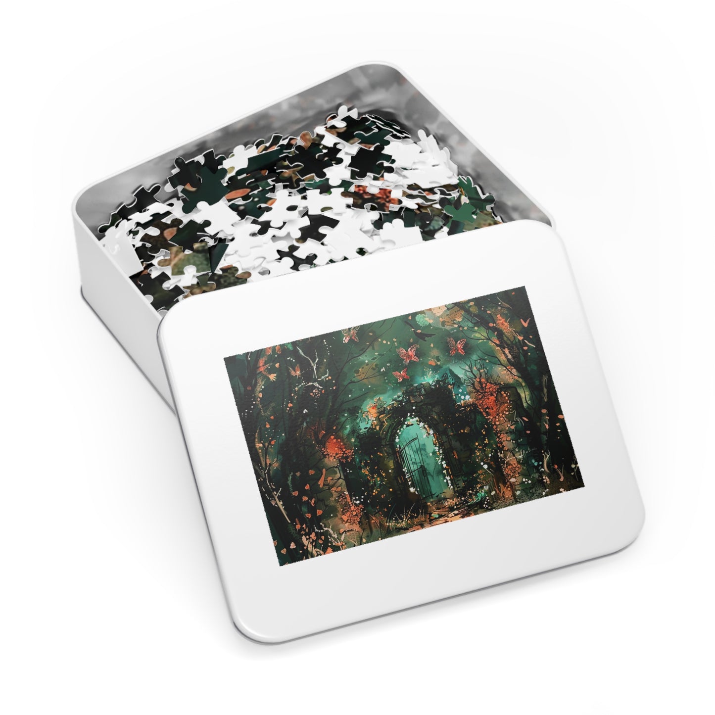 Lonely Ancient Fantasy Gate Jigsaw Puzzle (30, 110, 252, 500,1000-Piece)