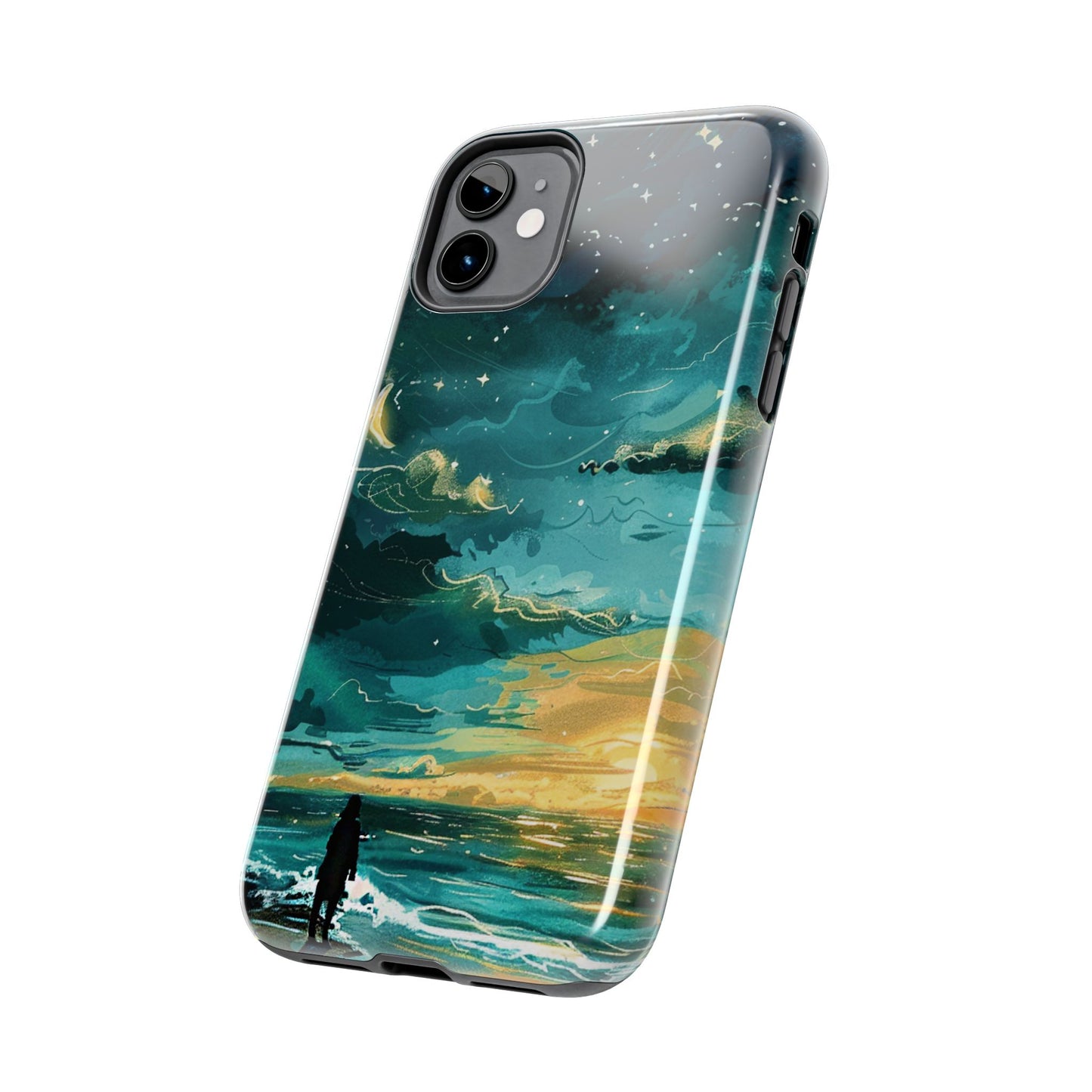 iPhone Android Faraway Warm Tropical Beach Phone Case