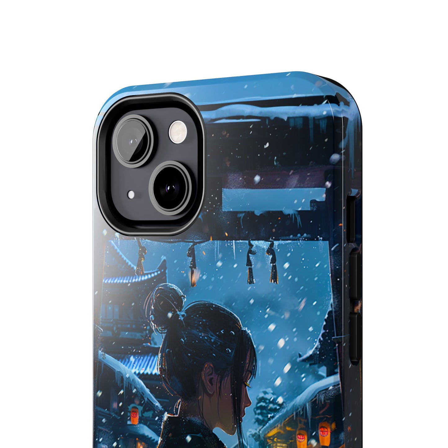 Snowy Japanese Village Tough Phone Case iPhone Android