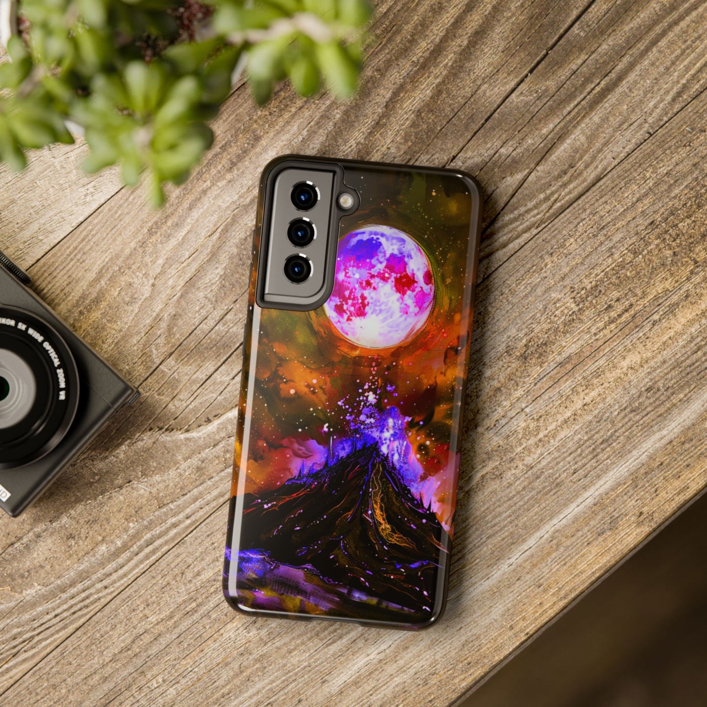 iPhone Android The Mystical Volcano Phone Case