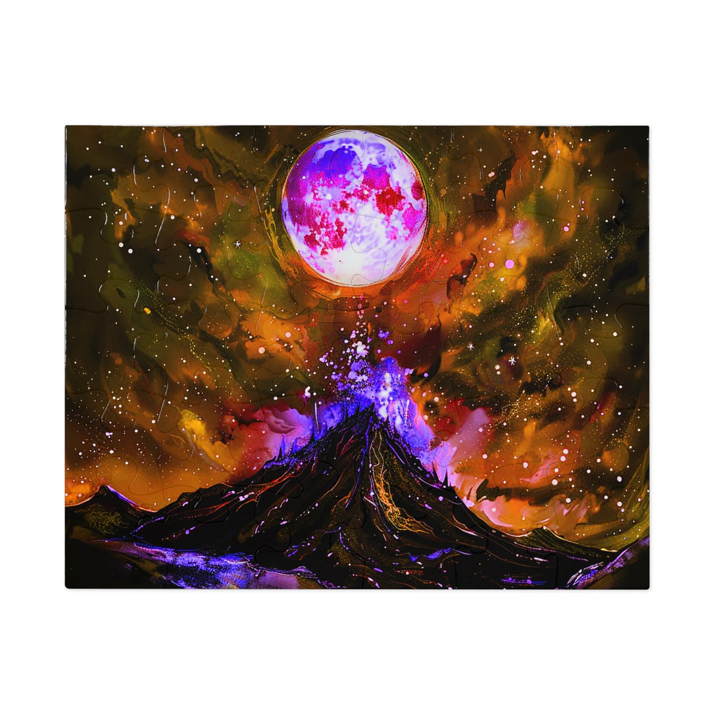 The Mystical Volcano Jigsaw Puzzle (30, 110, 252, 500,1000-Piece)