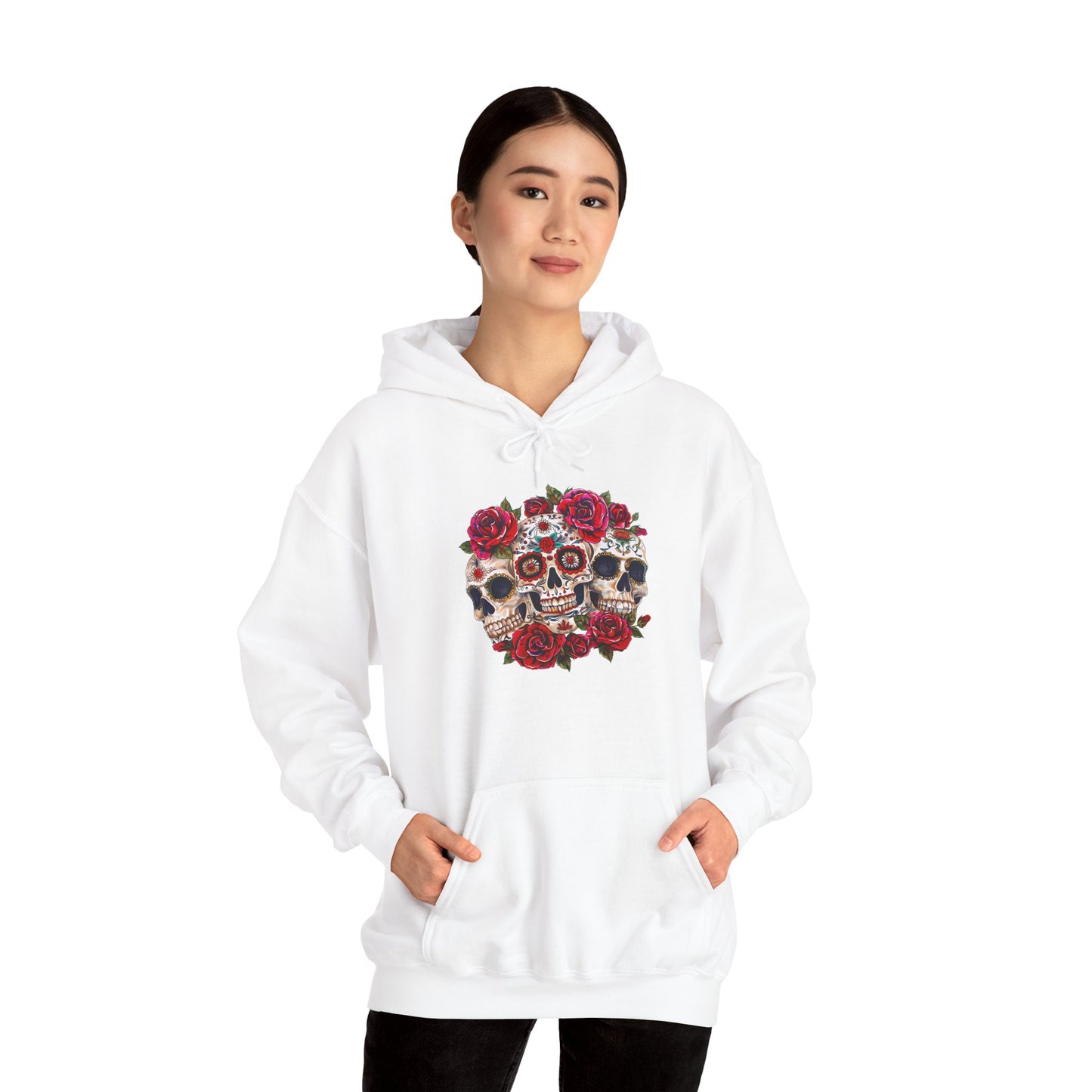 Sugar Skulls Unisex Heavy Blend™ Hooded Sweatshirt