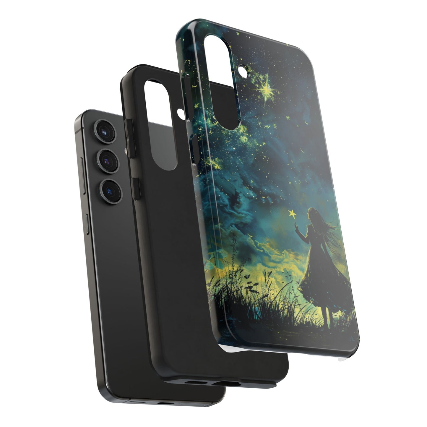 iPhone Android Wishing Star Girl Phone Case