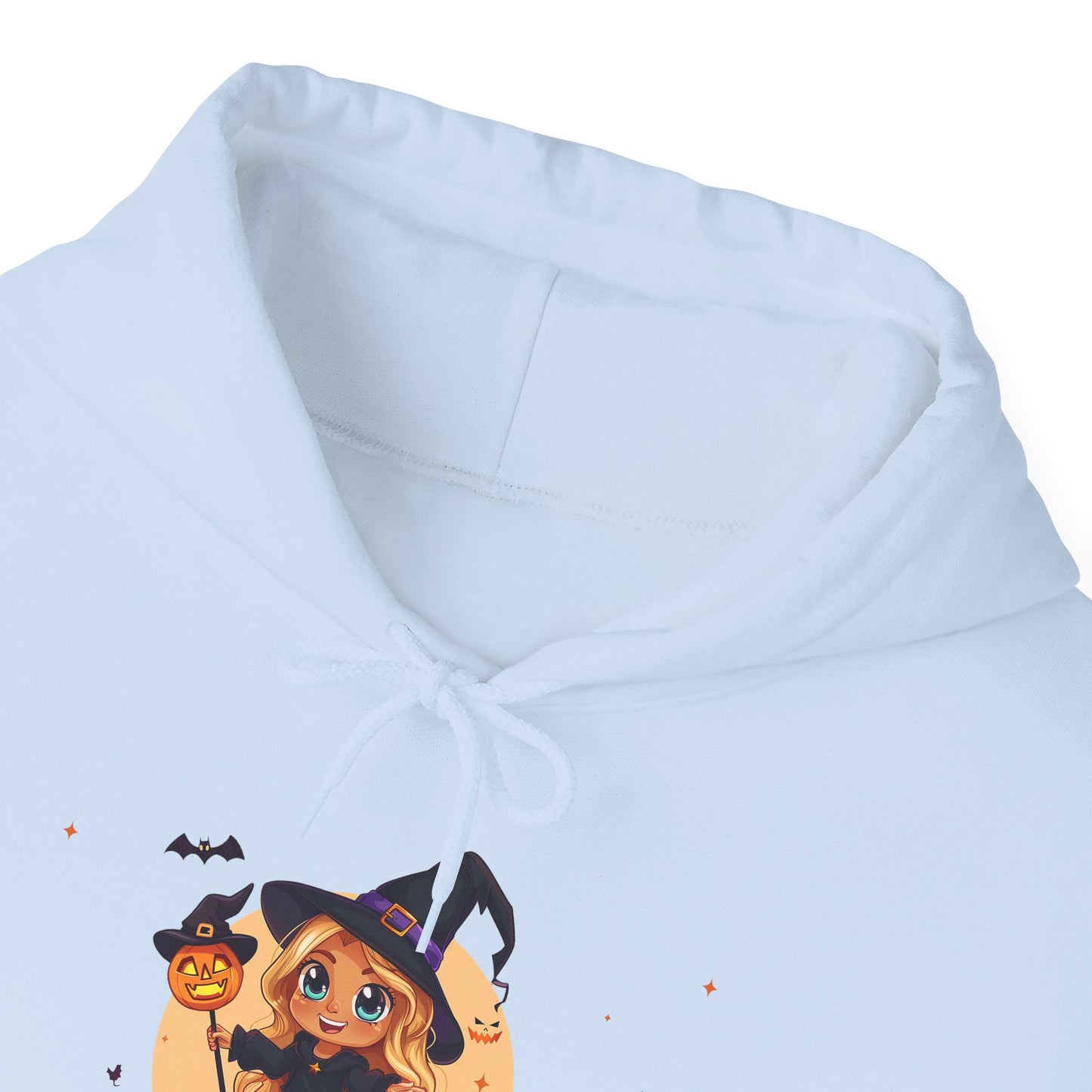 Cute Halloween Magician Girl Unisex Heavy Blend™ Hooded Sweatshirt