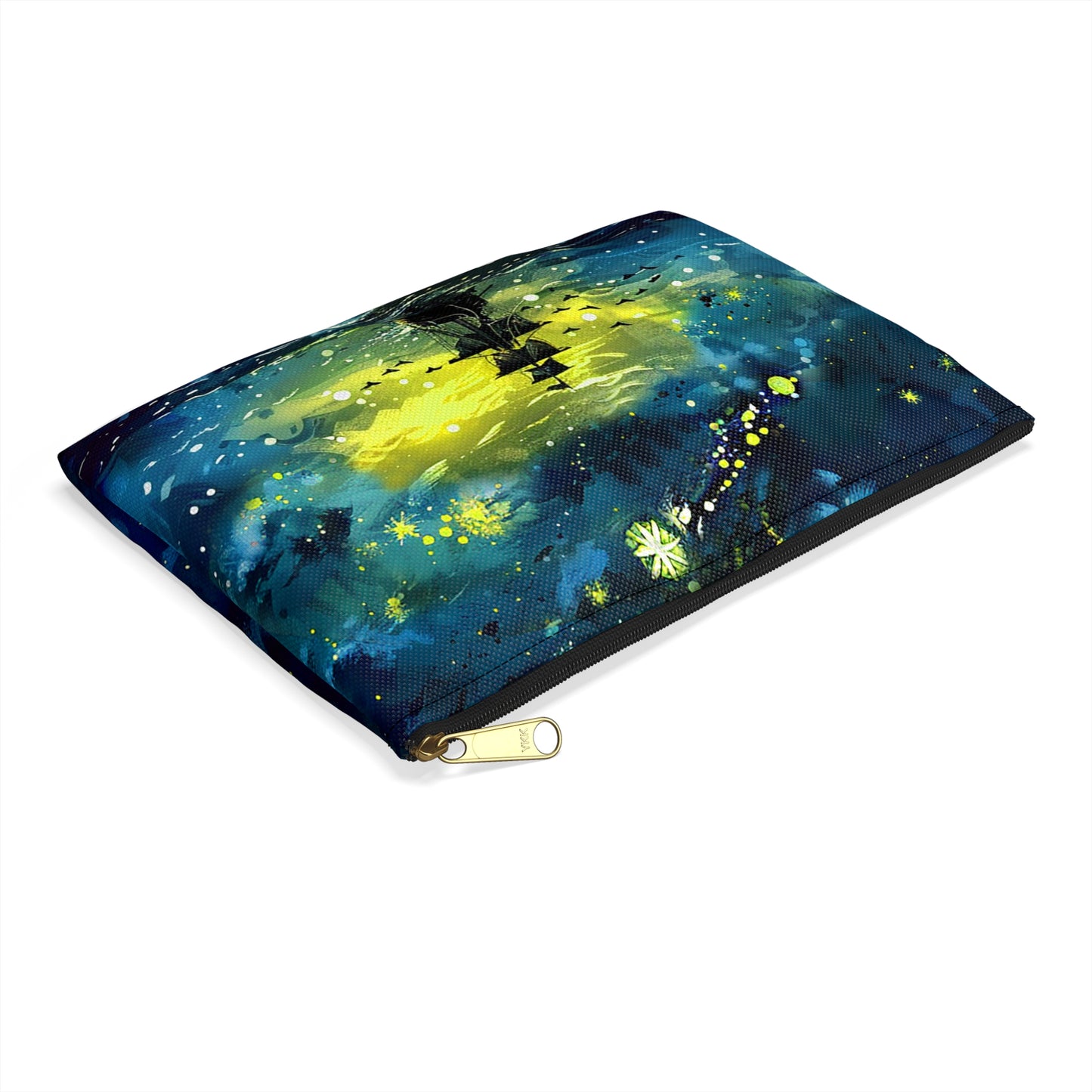 Starry Sky Lost Pirate Ship Accessory Pouch