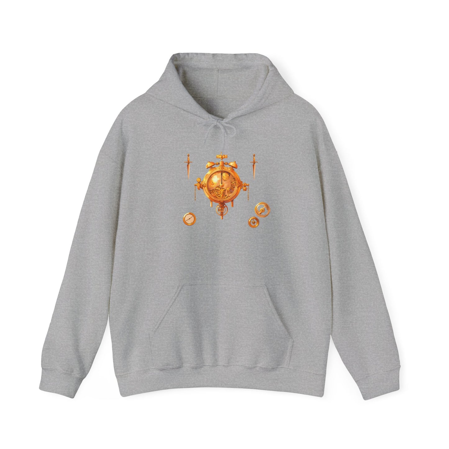 Steampunk Clocks and Gears Unisex Heavy Blend™ Hooded Sweatshirt
