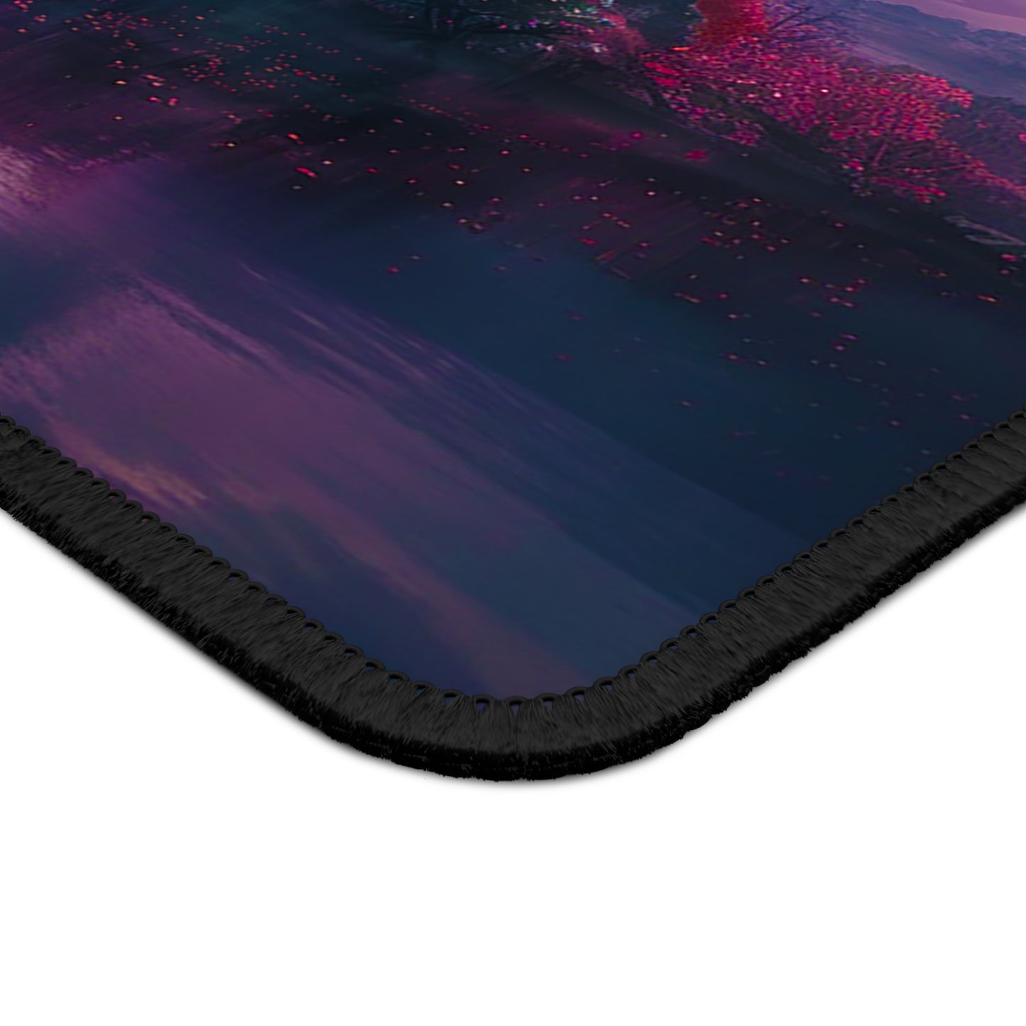 Japanese Cherry Blossum Castle Gaming Mouse Pad