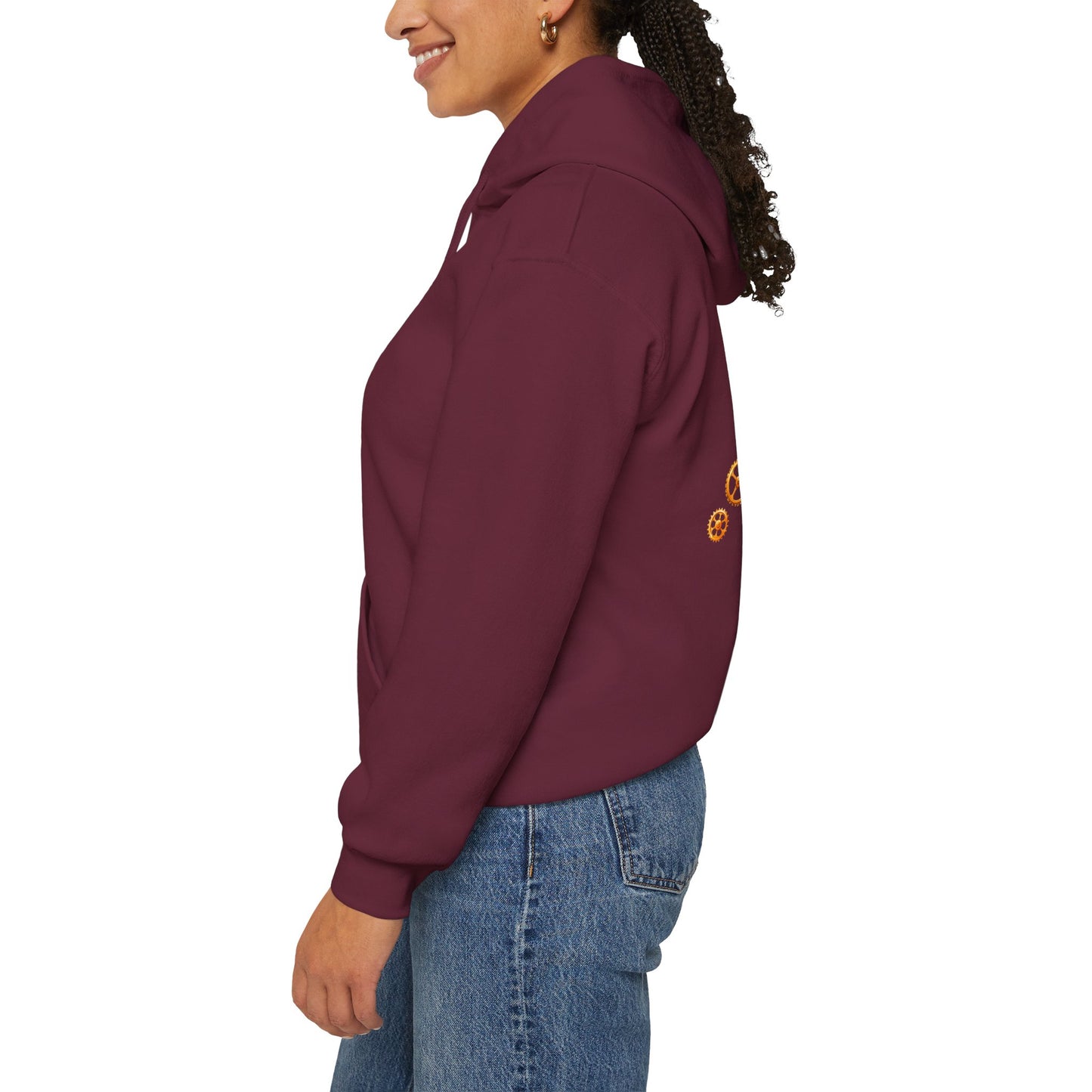Steampunk Clocks and Gears Unisex Heavy Blend™ Hooded Sweatshirt