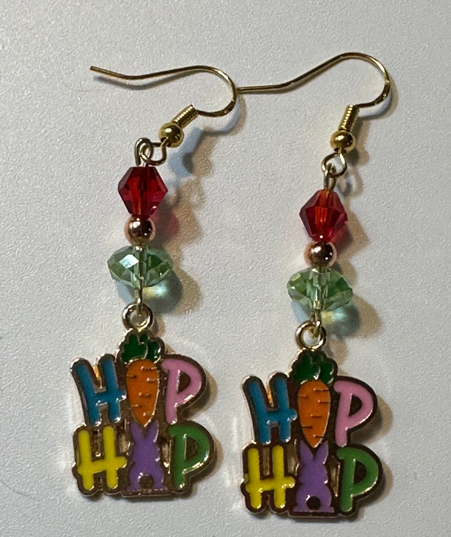 Hip Hop Easter Charm Earrings - Cute Dangle Jewelry