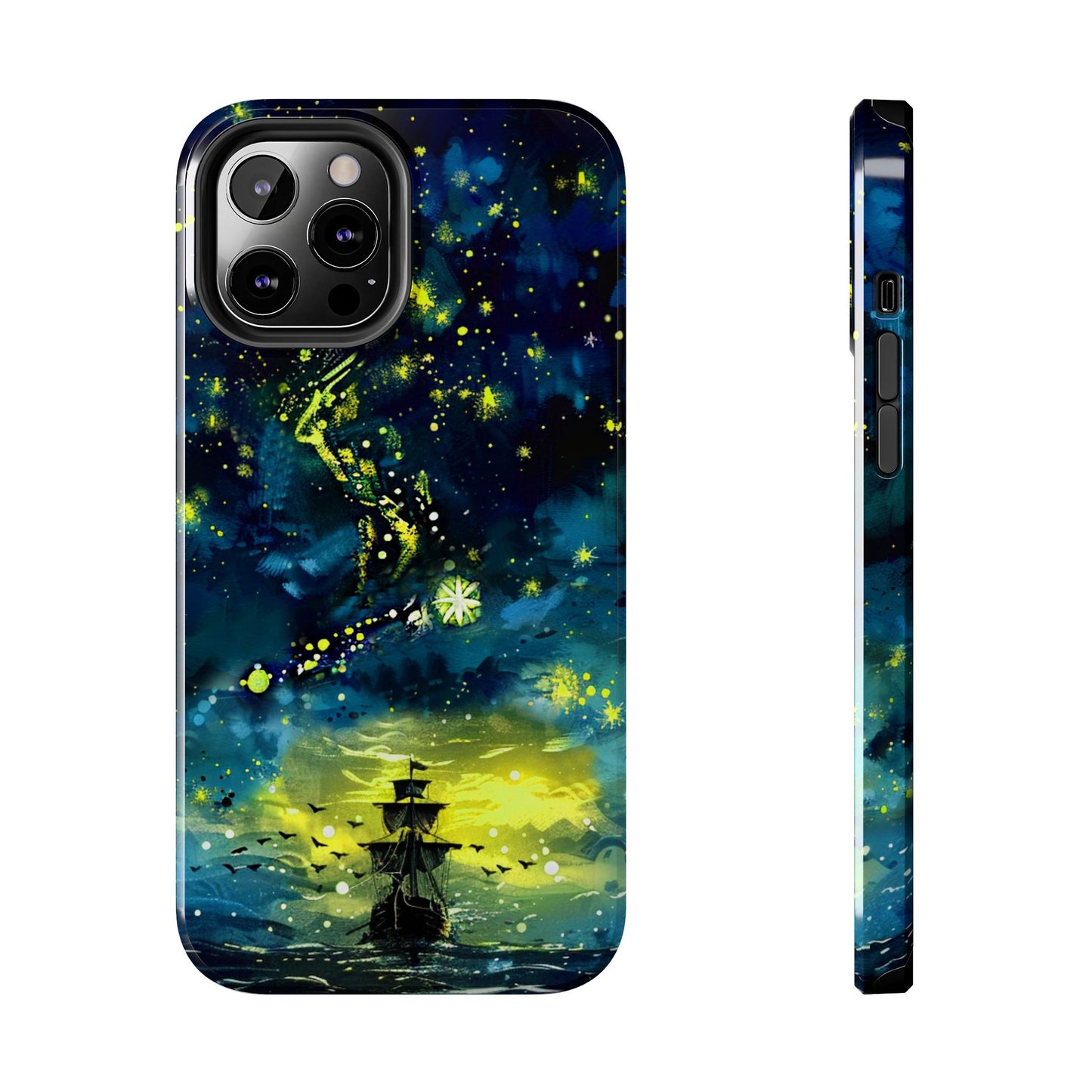 iPhone Android Starry Sky Lost Pirate Ship Phone Case