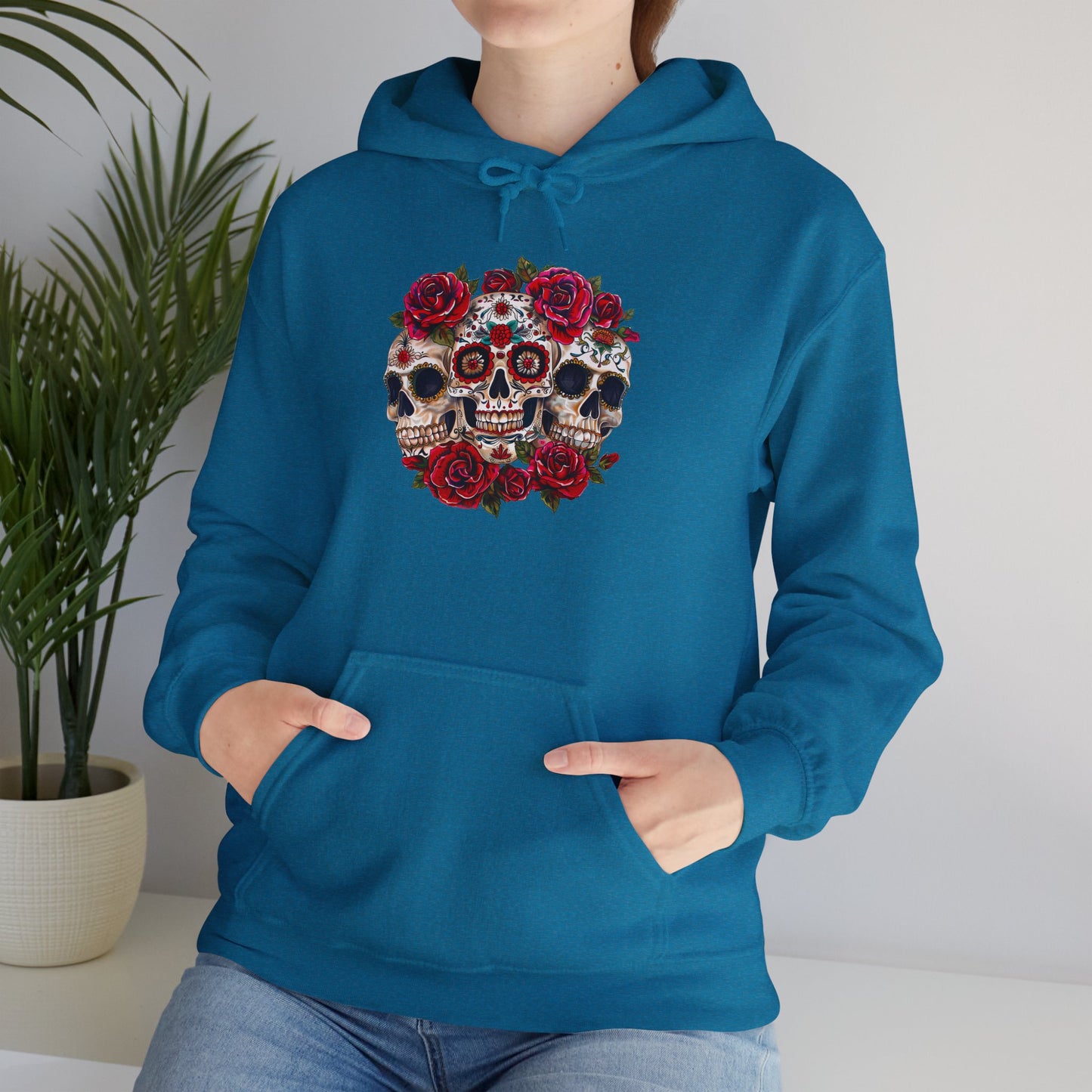 Sugar Skulls Unisex Heavy Blend™ Hooded Sweatshirt