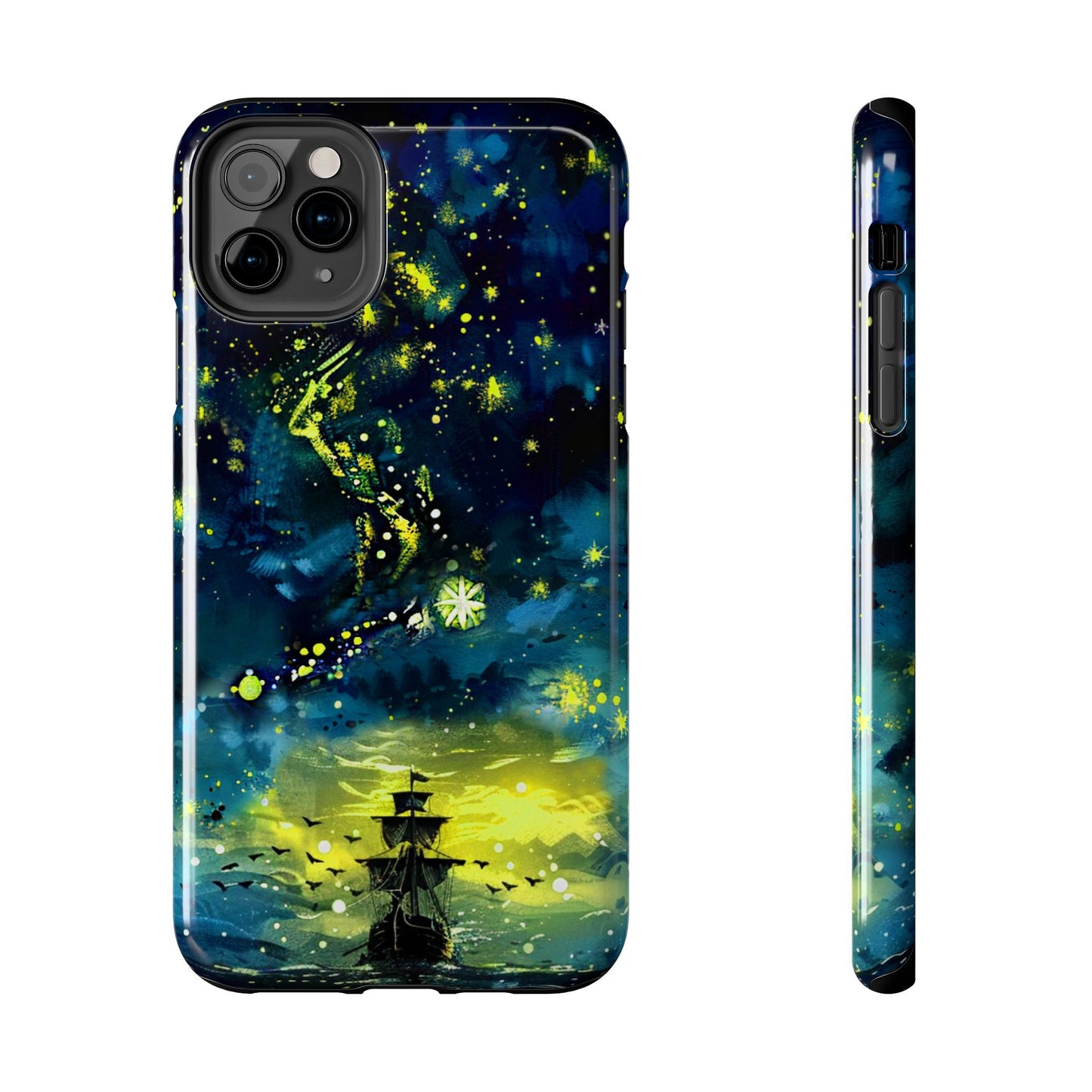 iPhone Android Starry Sky Lost Pirate Ship Phone Case