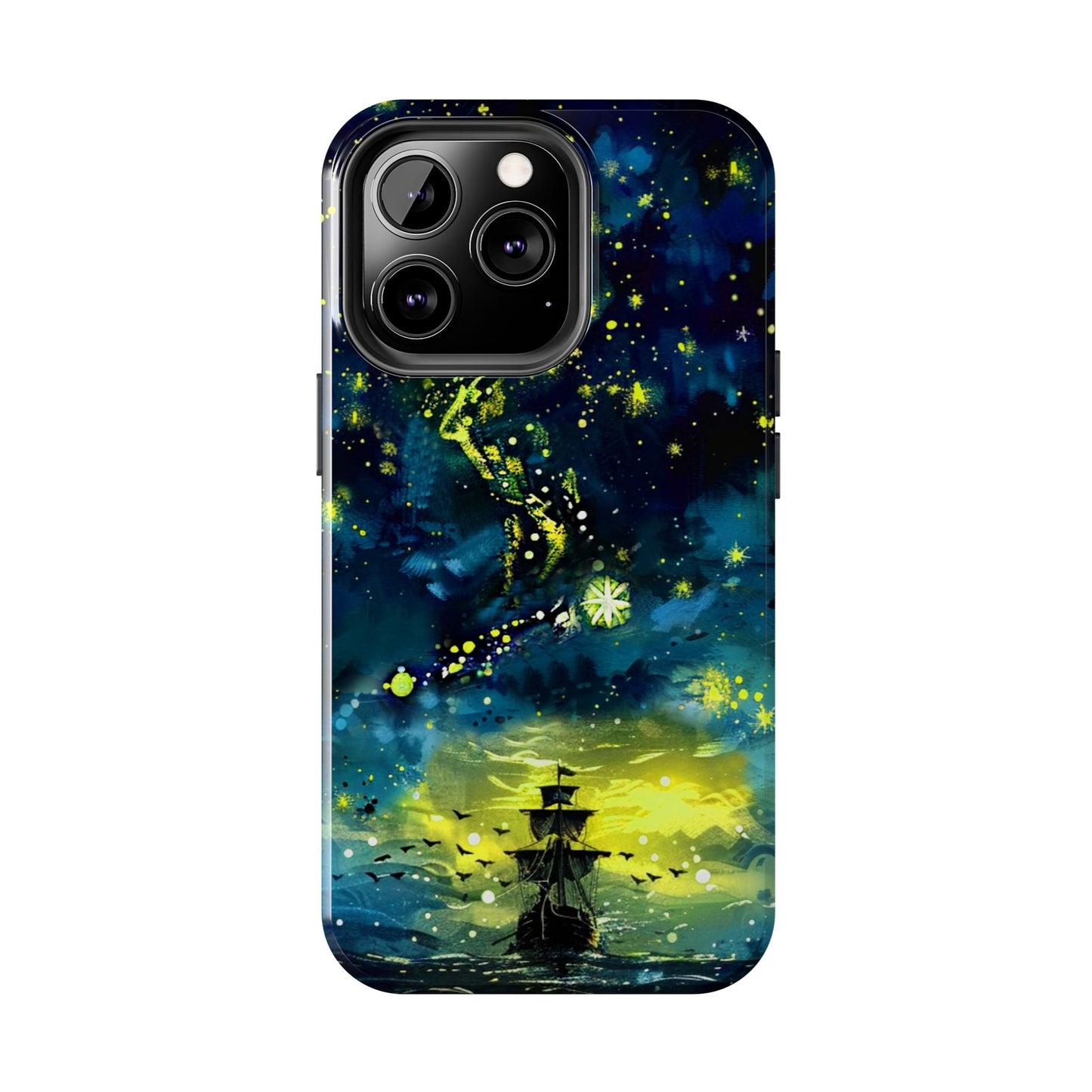 iPhone Android Starry Sky Lost Pirate Ship Phone Case