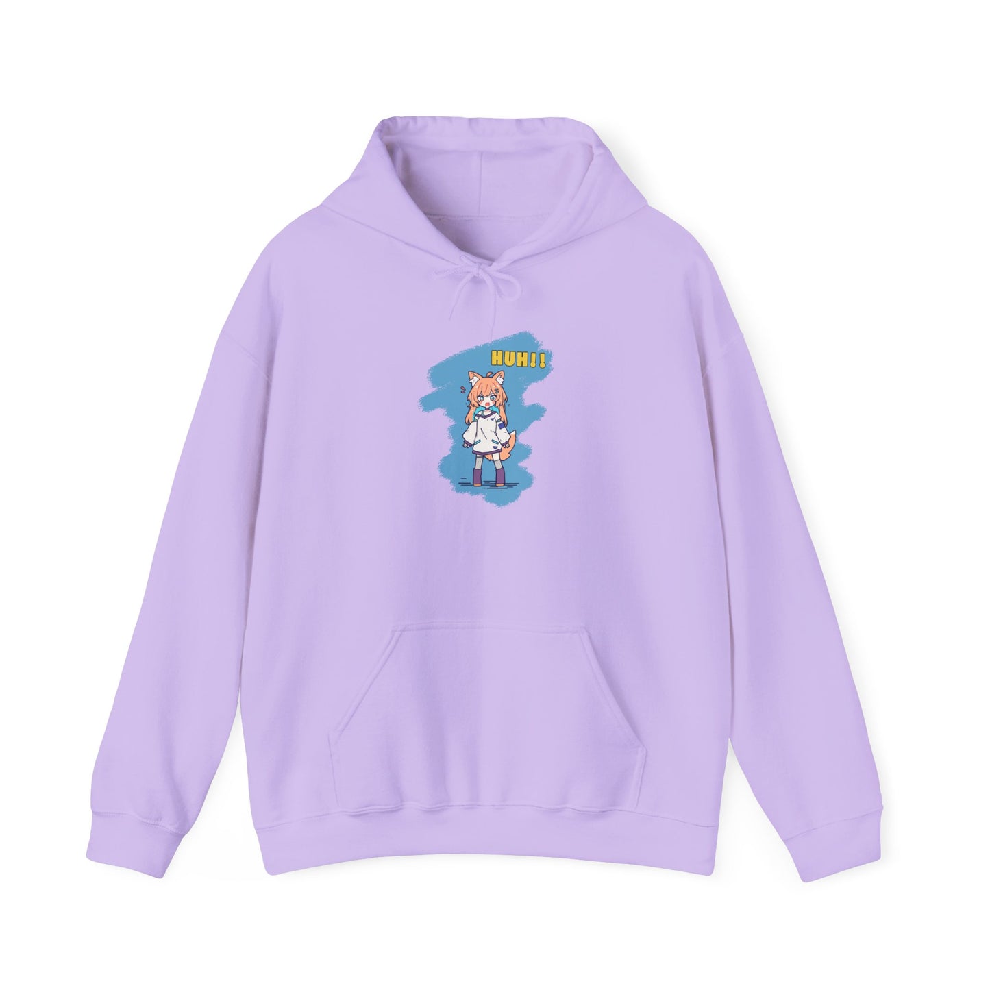 Sweet Fox Girl Huh!! Unisex - Heavy Blend™ Hooded Sweatshirt - Vibrant Anime Style - Cute and Funny Design