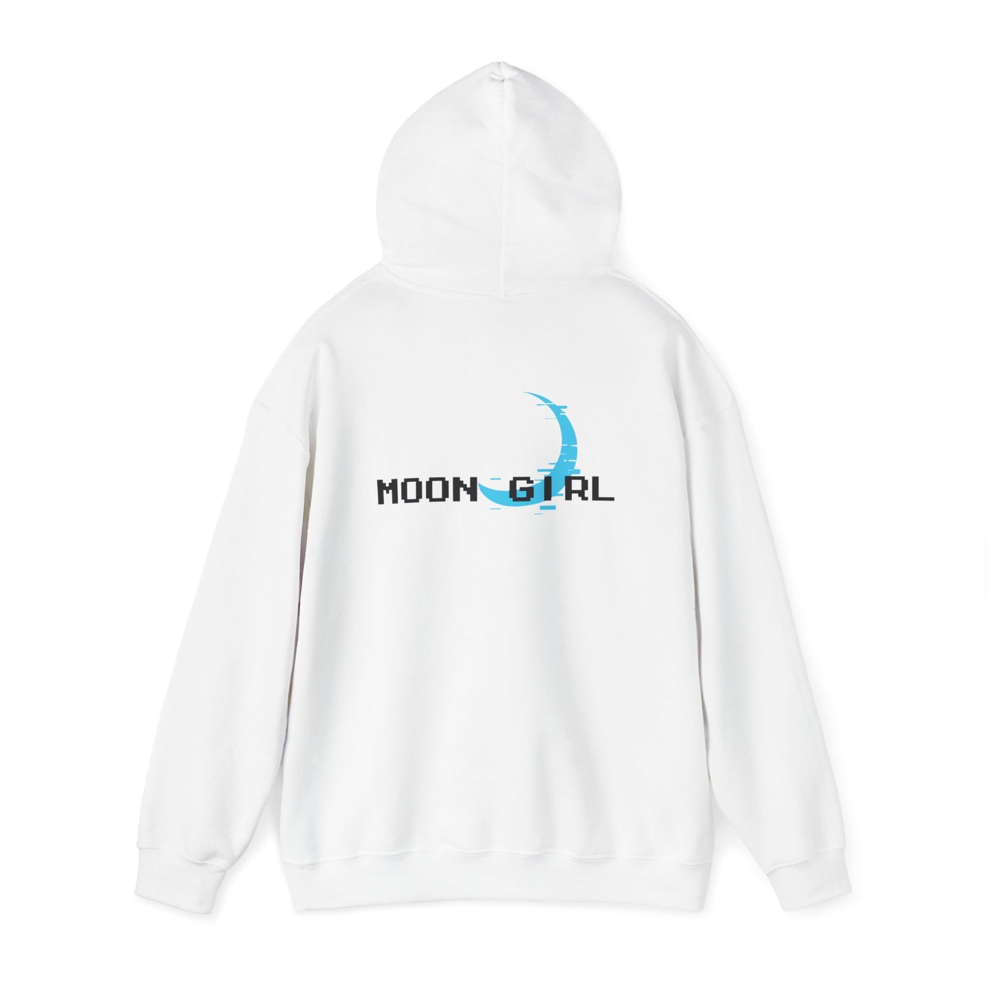 Fantasy Moon Girl Torchbearer Unisex Heavy Blend™ Hooded Sweatshirt