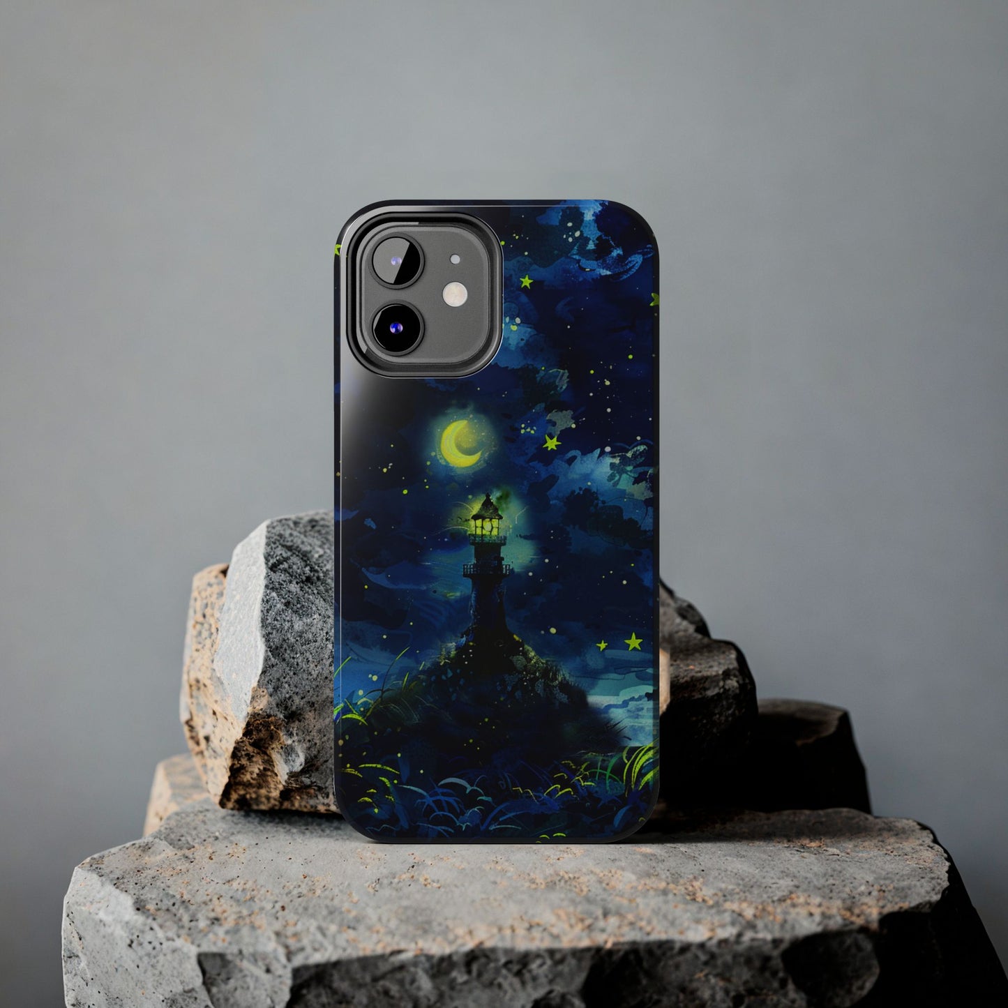iPhone Android Moonlight Lighthouse Phone Case