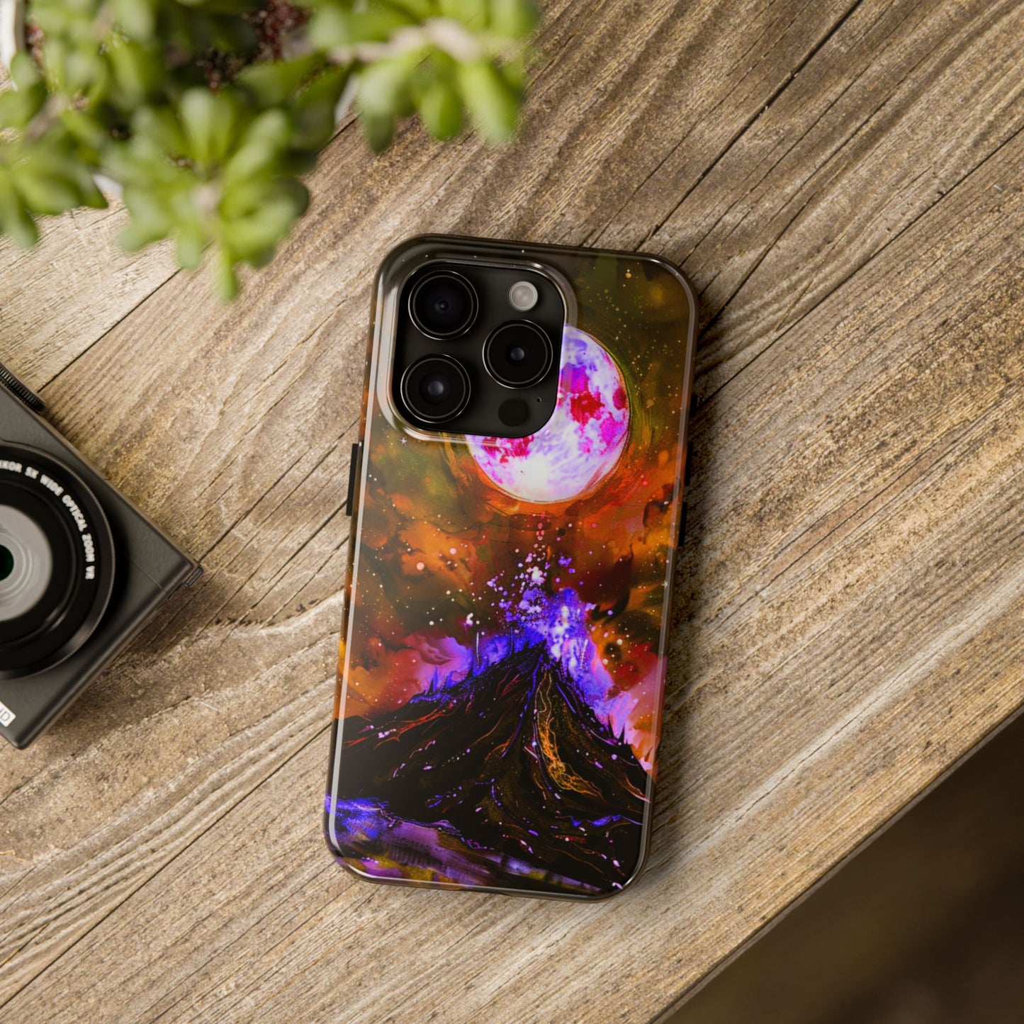 iPhone Android The Mystical Volcano Phone Case
