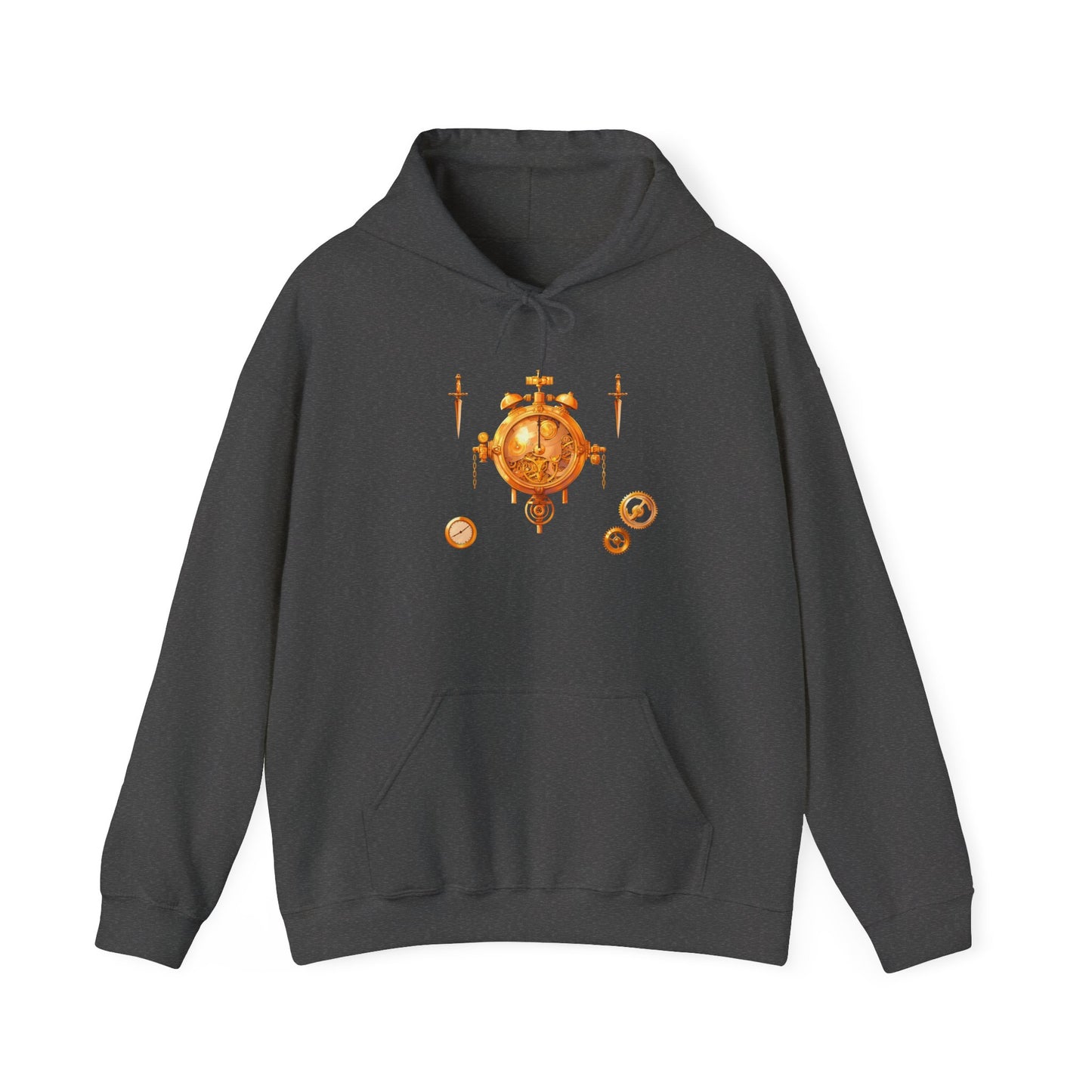 Steampunk Clocks and Gears Unisex Heavy Blend™ Hooded Sweatshirt
