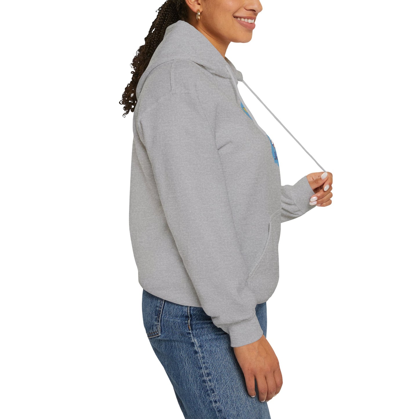 Sweet Fox Girl Huh!! Unisex - Heavy Blend™ Hooded Sweatshirt - Vibrant Anime Style - Cute and Funny Design