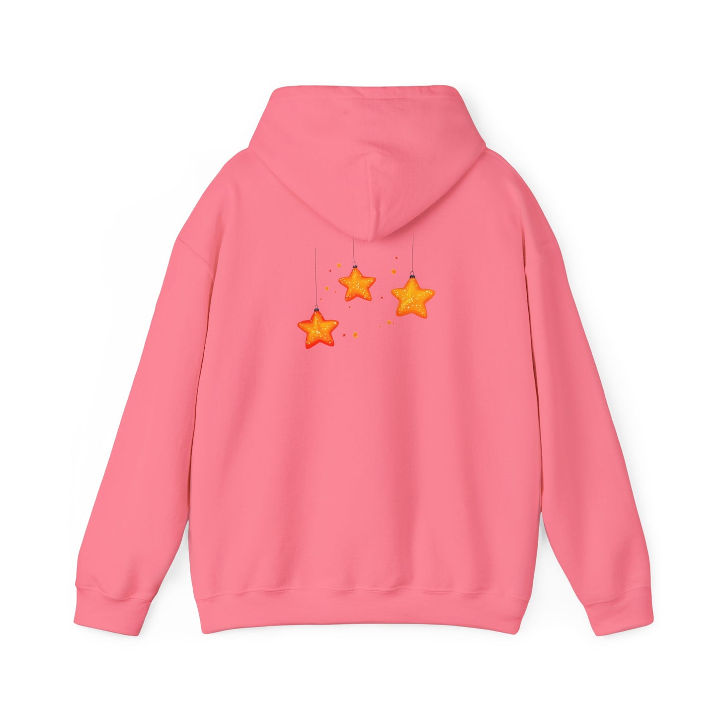 Cute Christmas Starry Ornaments Girl Unisex Heavy Blend™ Hooded Sweatshirt