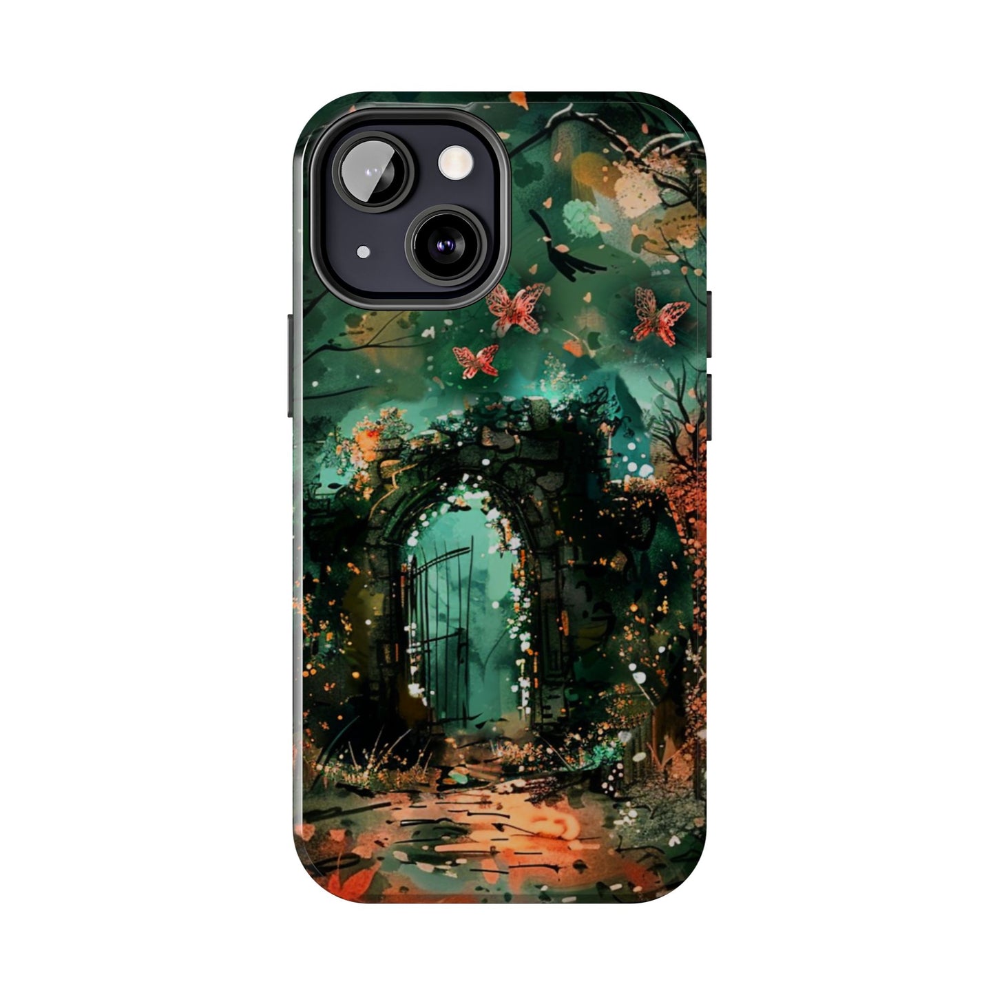 iPhone Android Lonely Ancient Fantasy Gate Phone Case